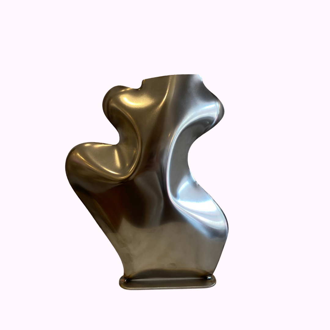 'Steel Vase II' by Duzi Objects