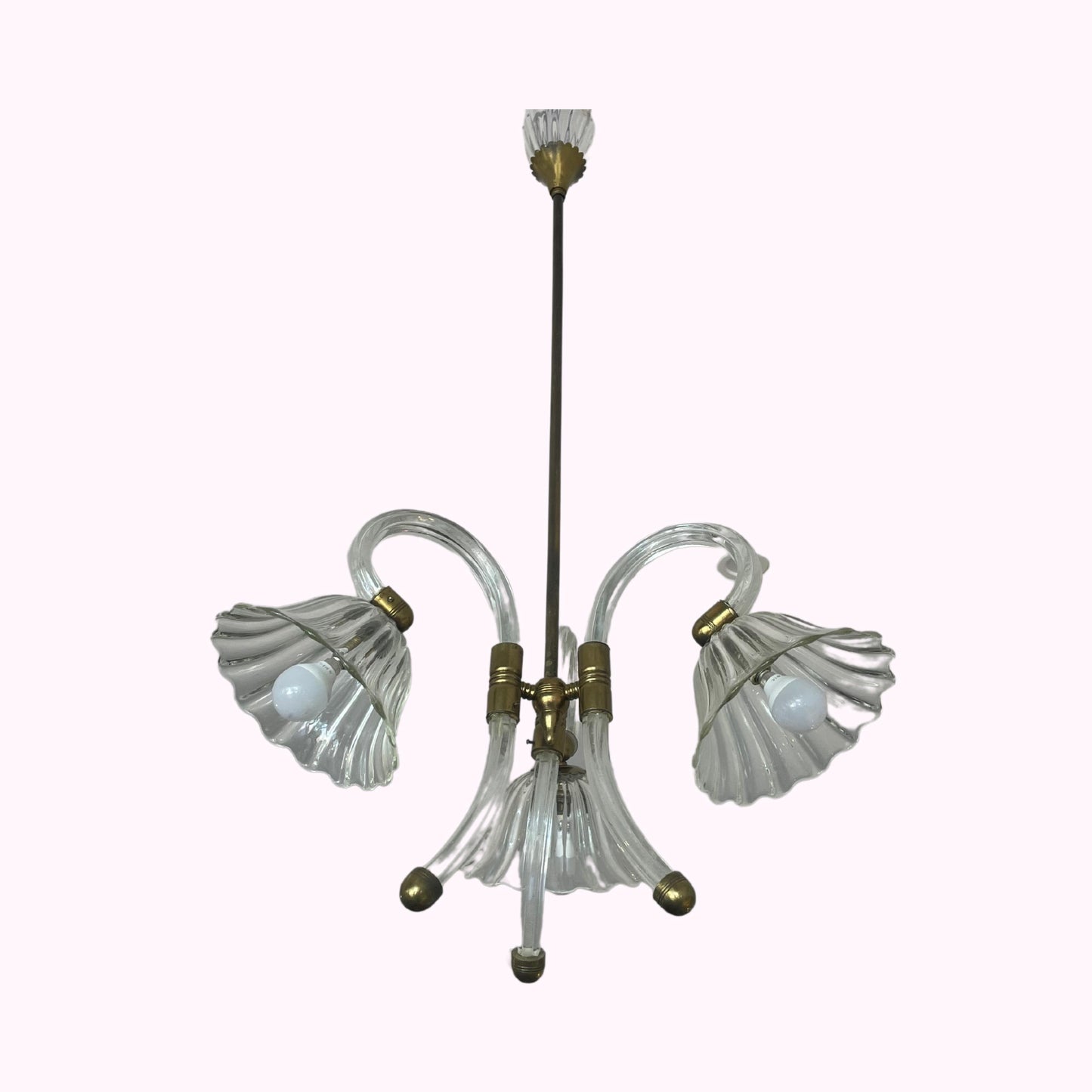 1940s Barovier & Toso Murano Chandelier