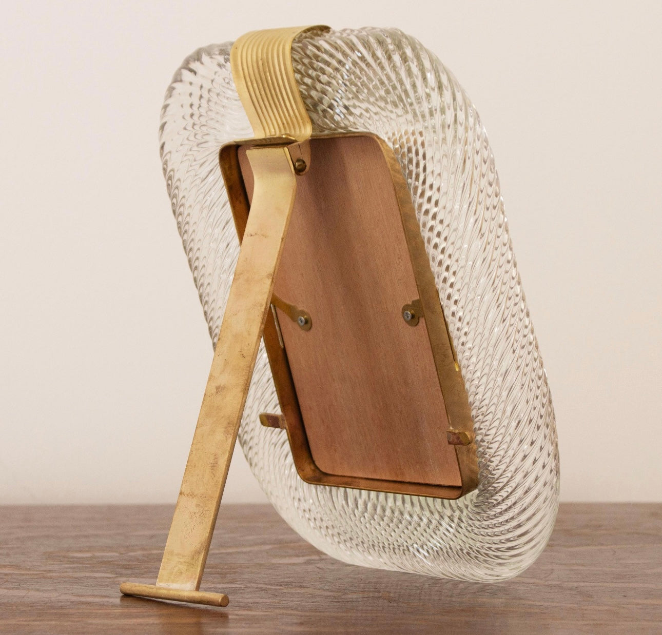 Handmade Murano glass picture frame