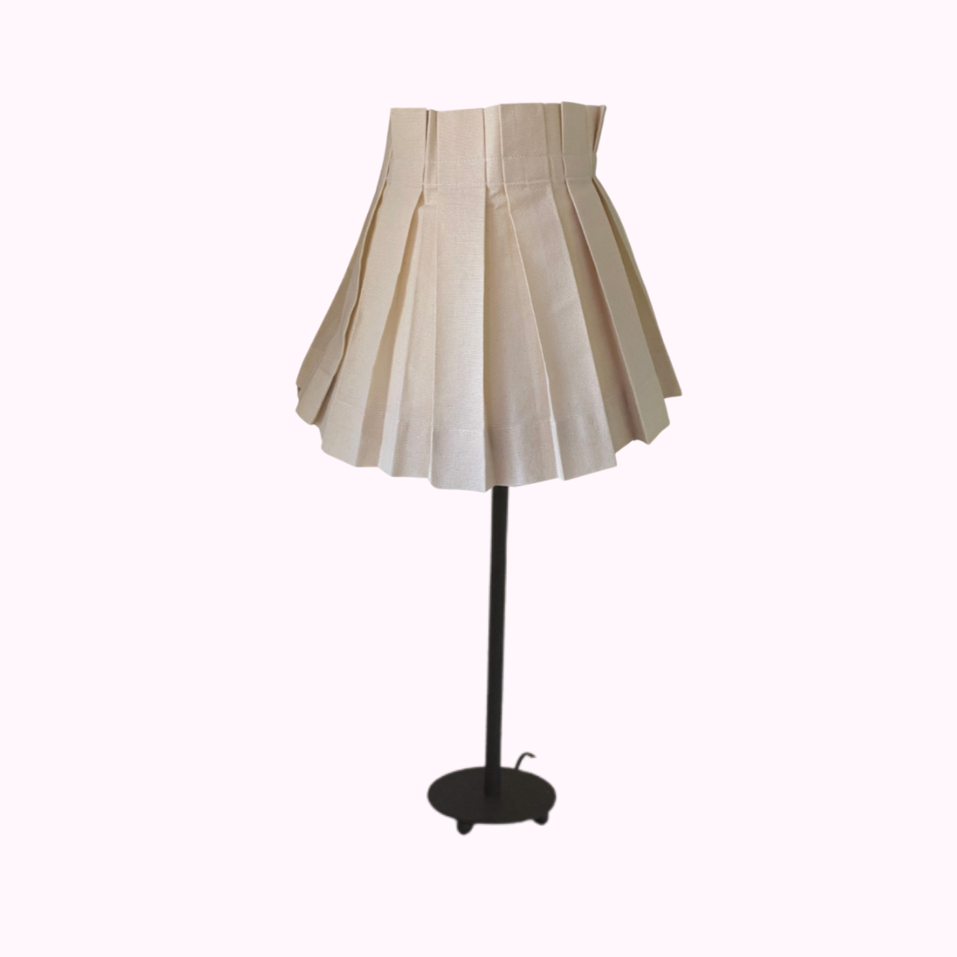 Rose Van Eyke pleated handmade lampshade shade only