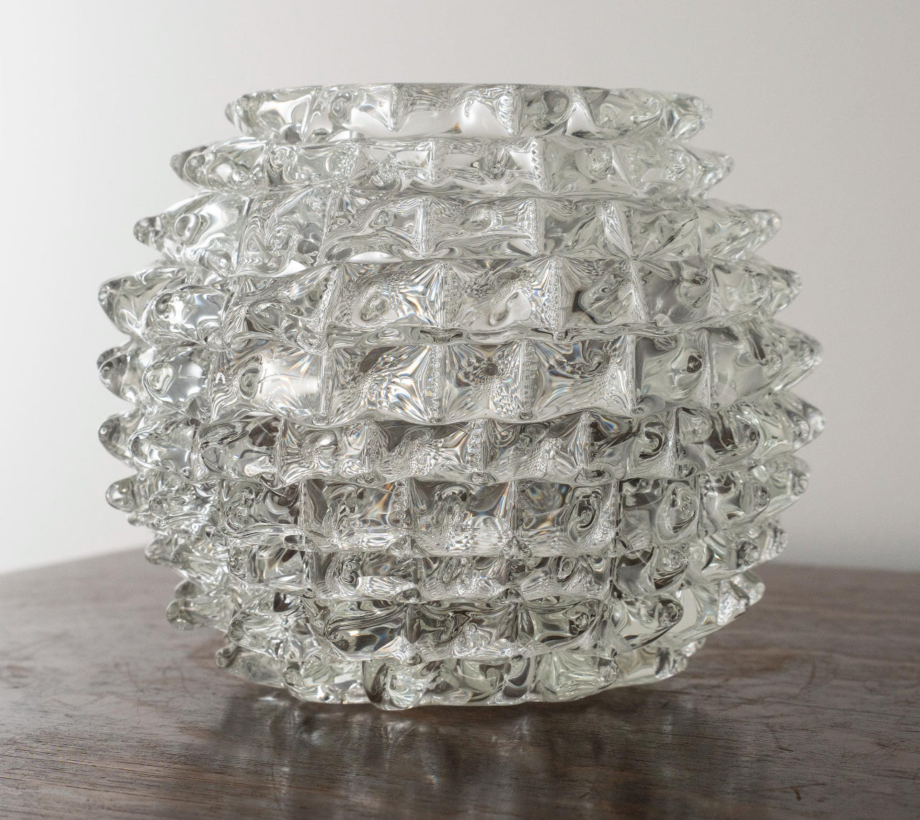 Ercole Barovier style Italian glass bowl