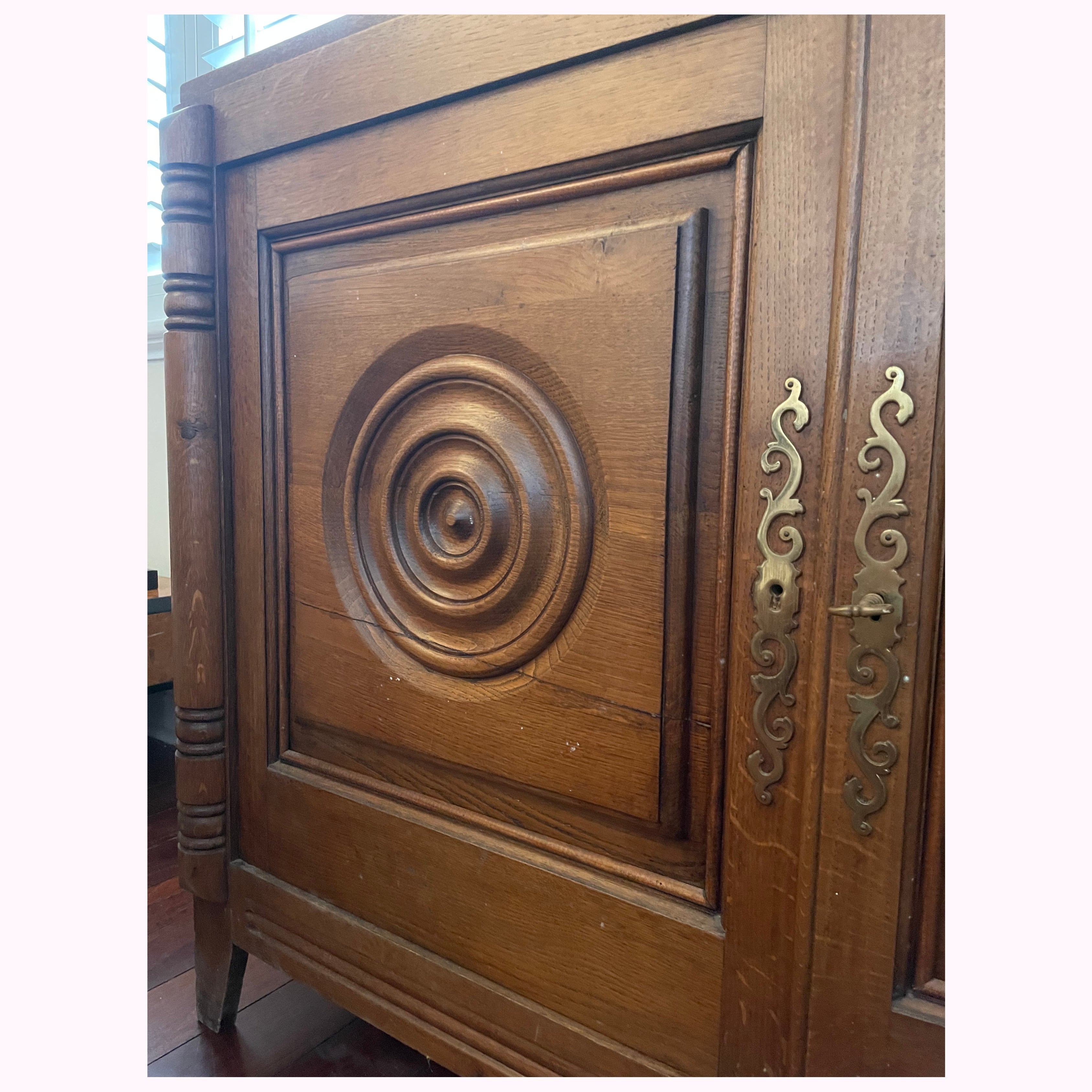 1930s Art Deco cabinet by Charles Dudouyt – French mid-century design