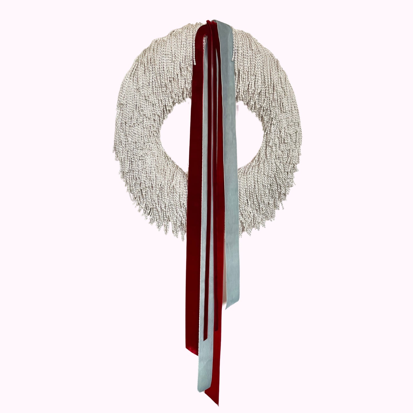 Easter Wreath by Rose Van-Eye - White and Red