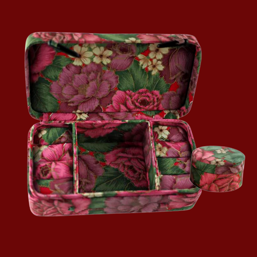 French vintage 1980s Parisian jewellery box