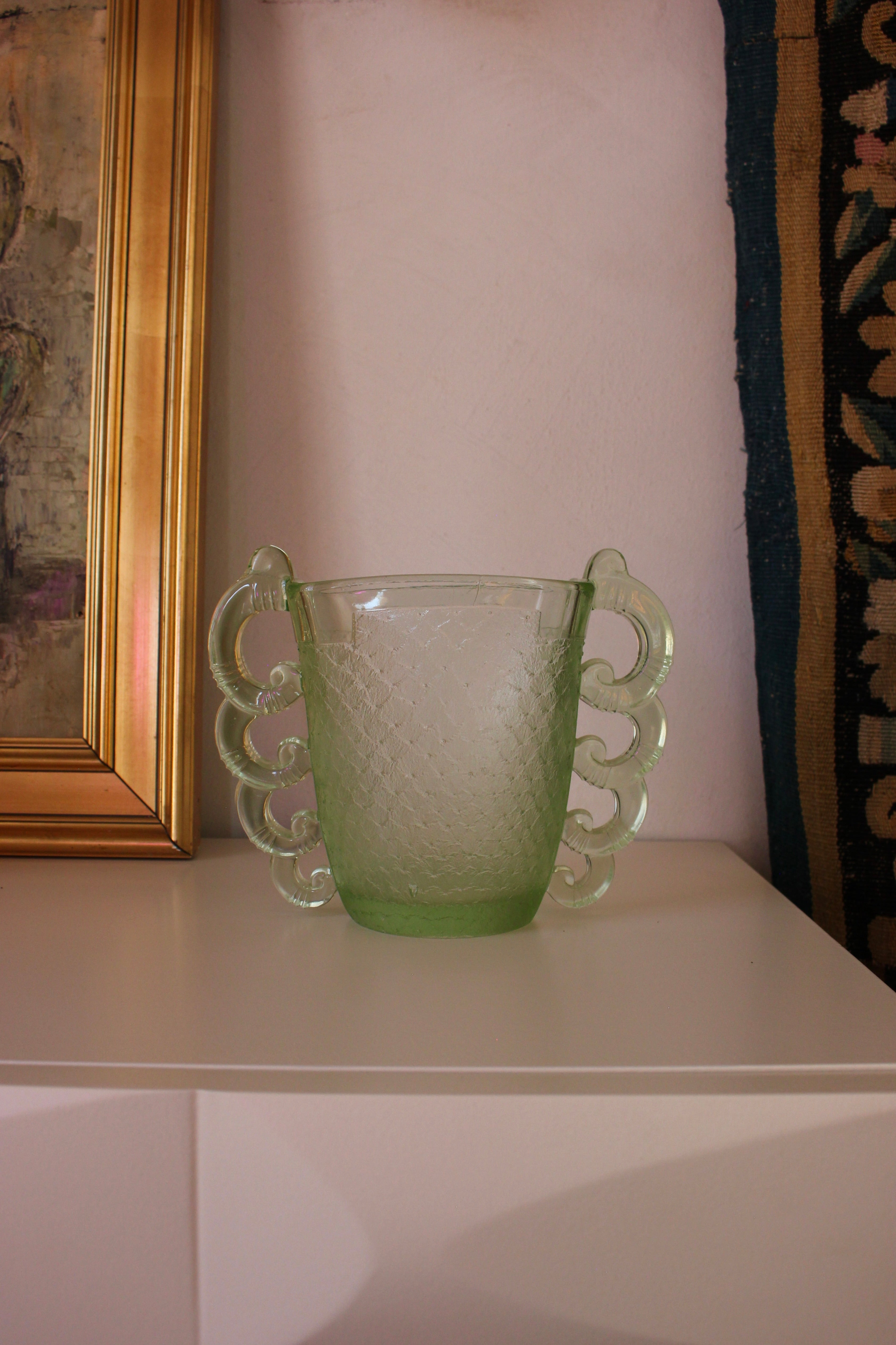 Art Deco Pierre D’Aven vase – 1935 Daum collectible