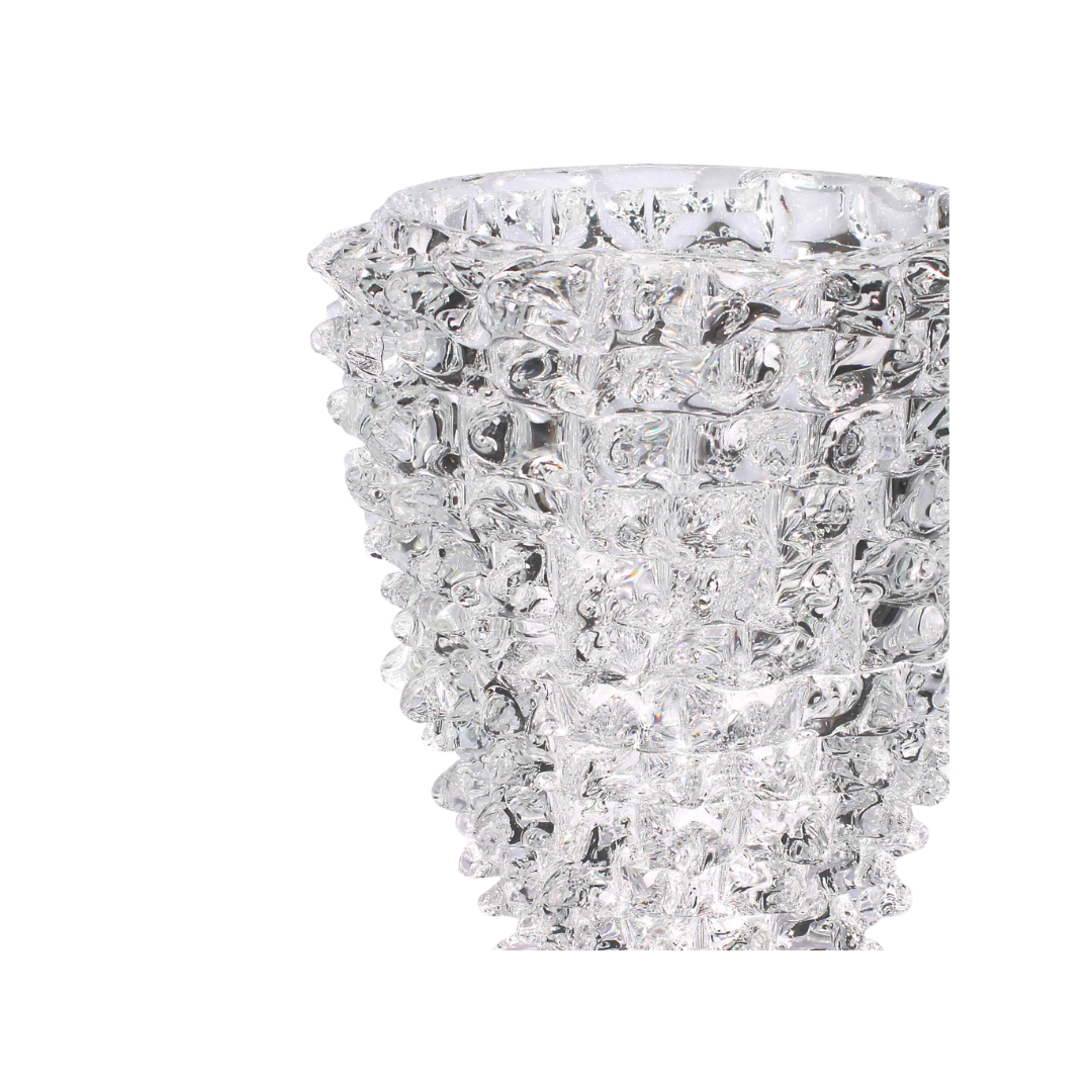 Rostrato Murano Vase – Handmade Italian Glass, 30cm x 20cm