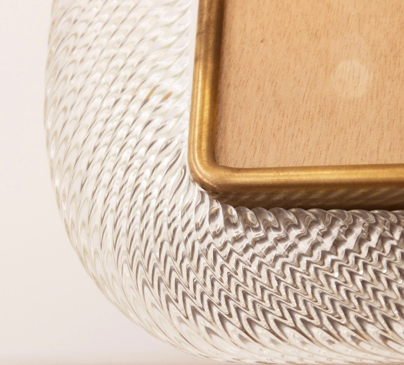 Venetian Murano glass frame