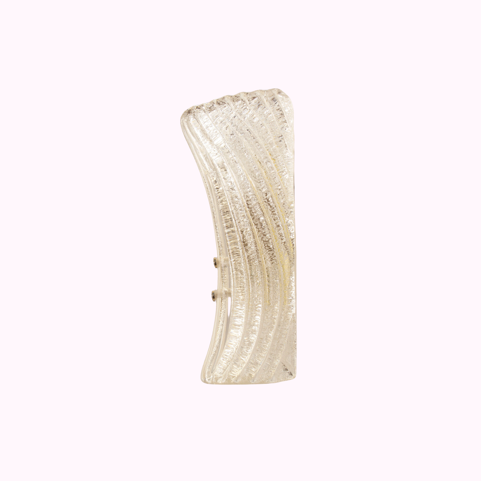 Italian Murano sconces with elegant modern design
