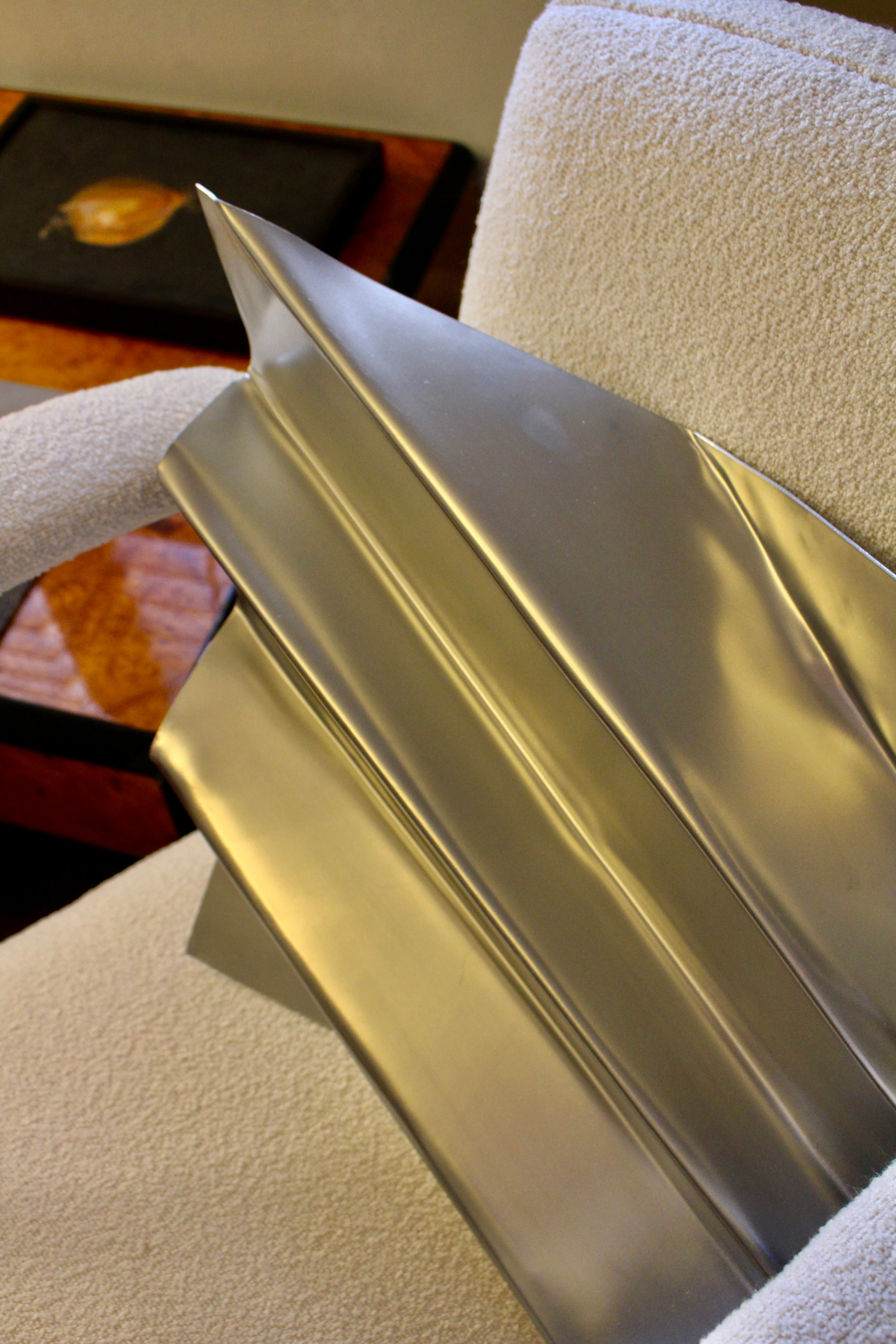 Handcrafted resin sculpture