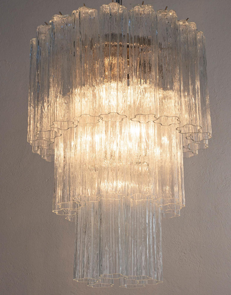 Handcrafted Murano suspension light 50 cm