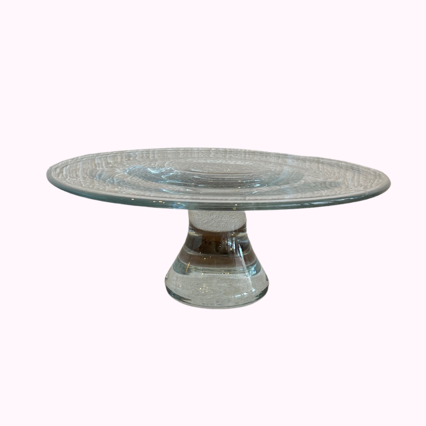 Vintage Glass Toscany cake holder