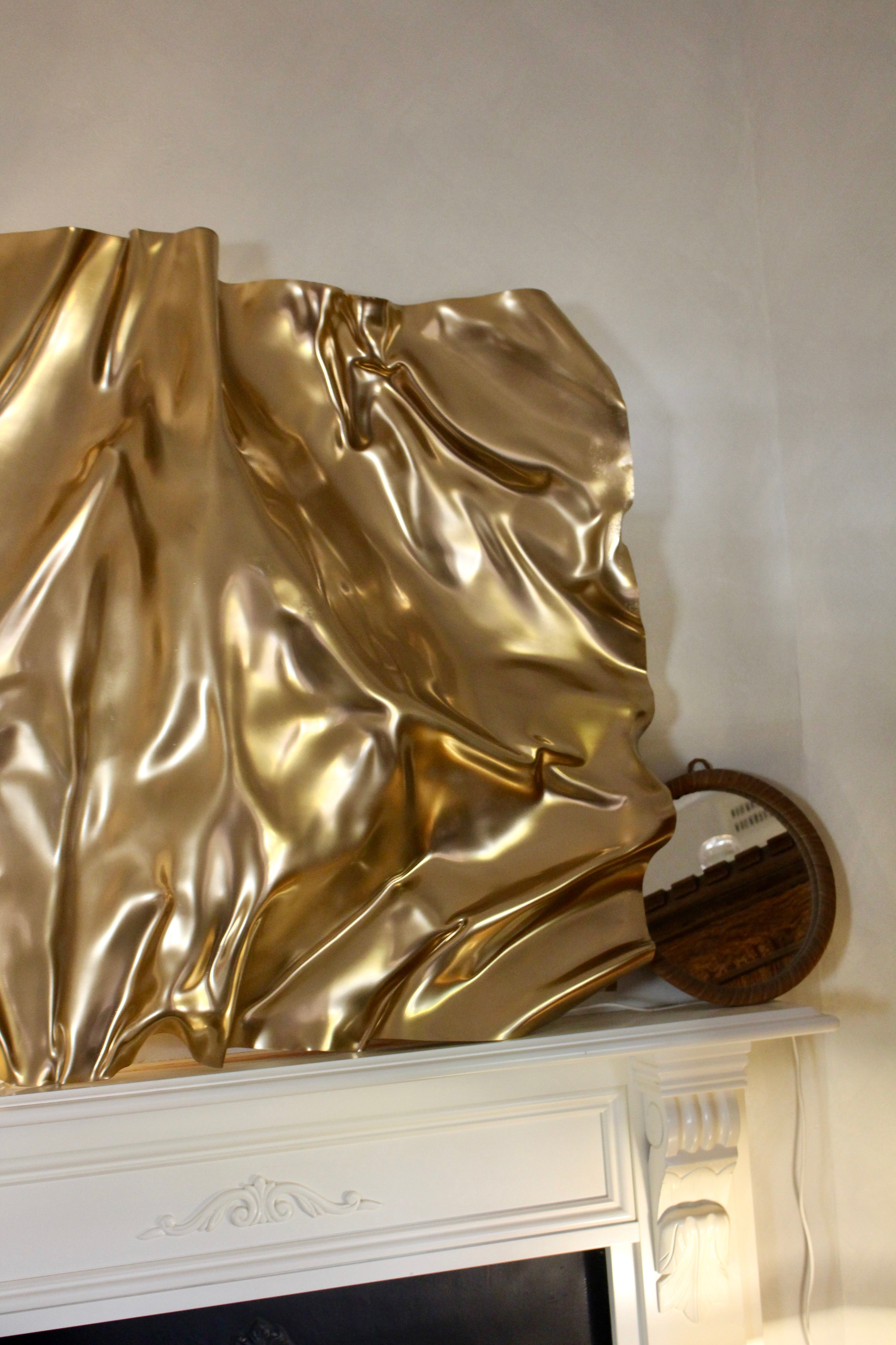 Large handcrafted resin sculpture by Mariel