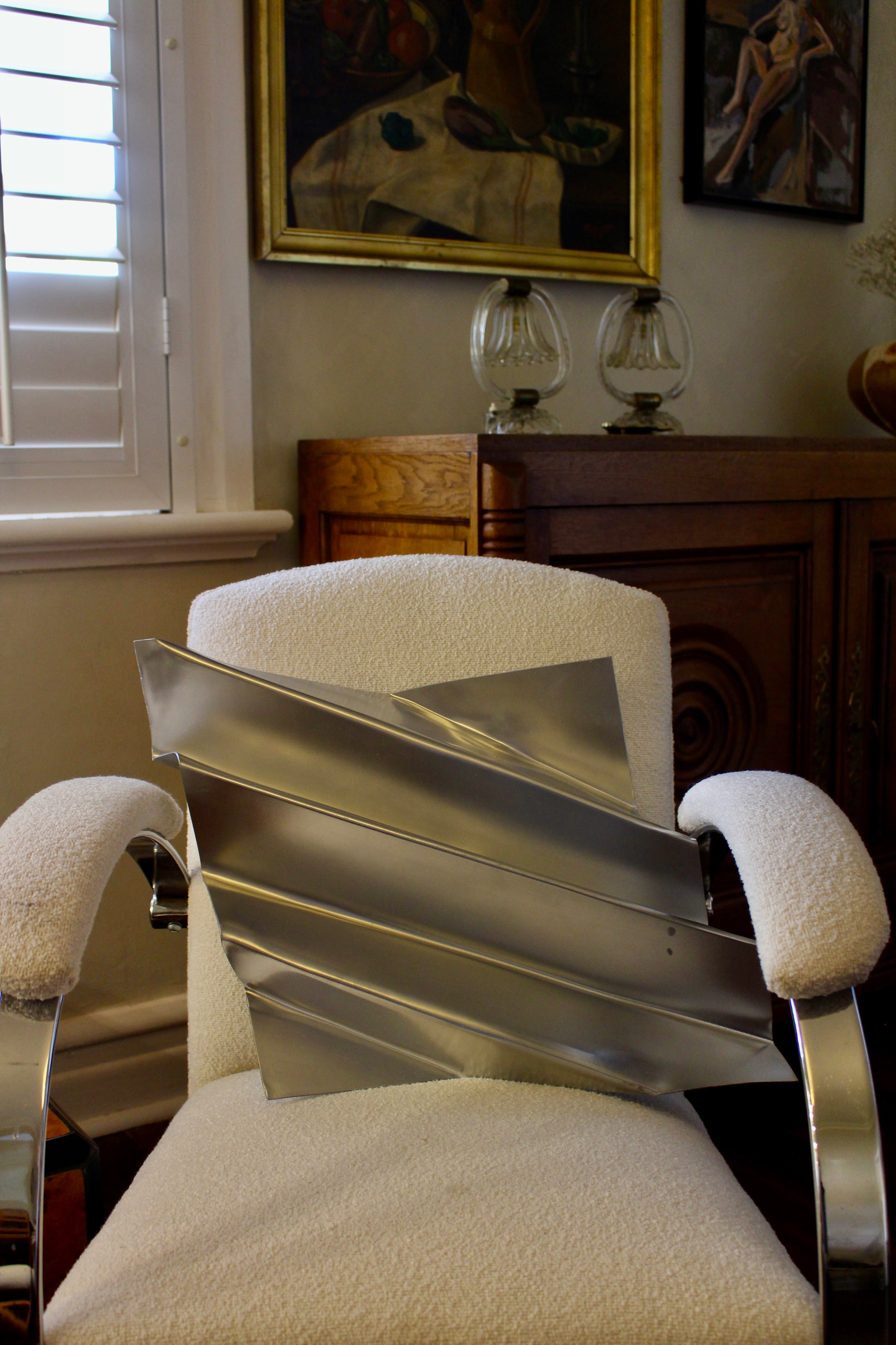 Mariel artwork contemporary resin sculpture