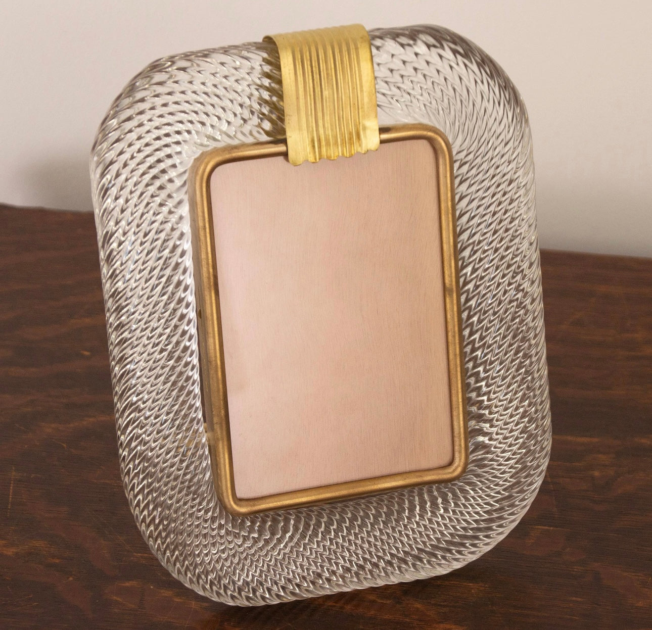 Venetian Murano glass frame