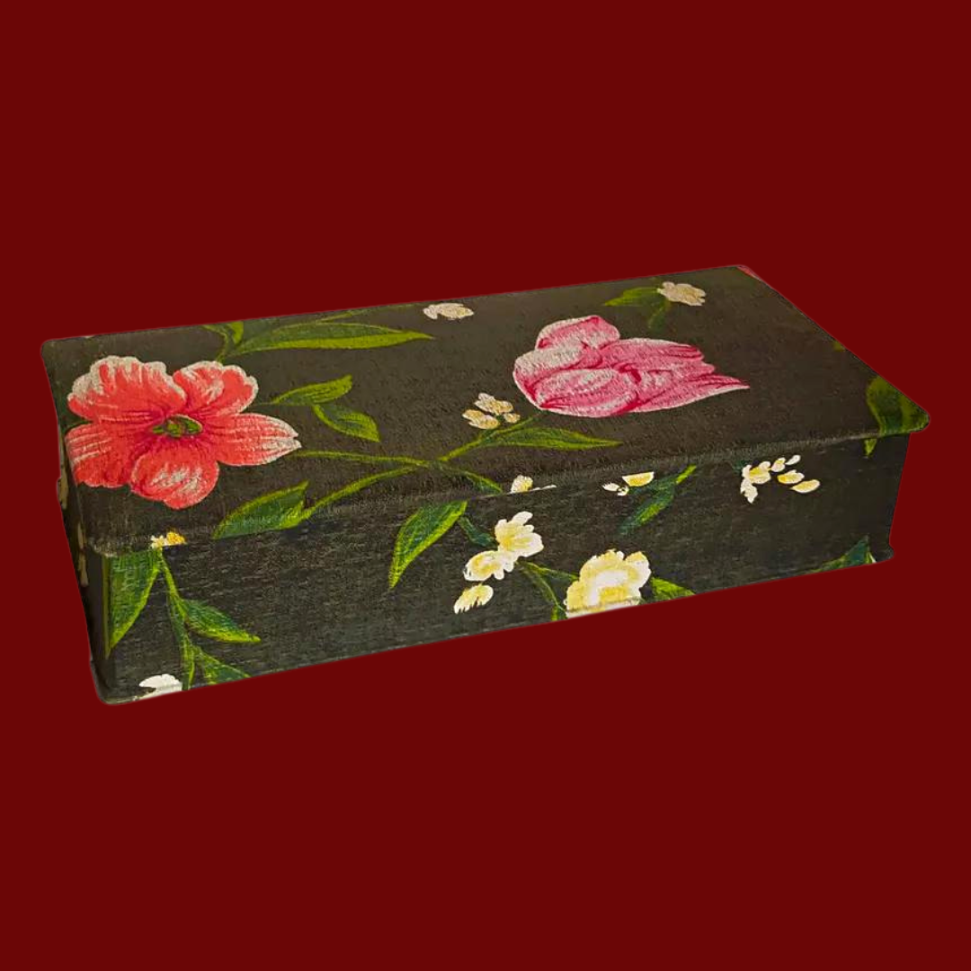 French vintage trinket box