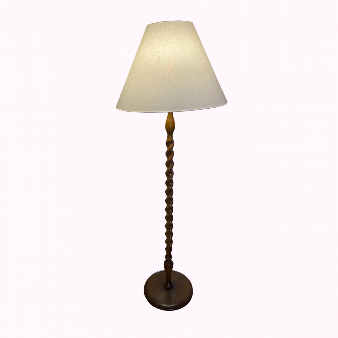 Antique Twist floor lamp