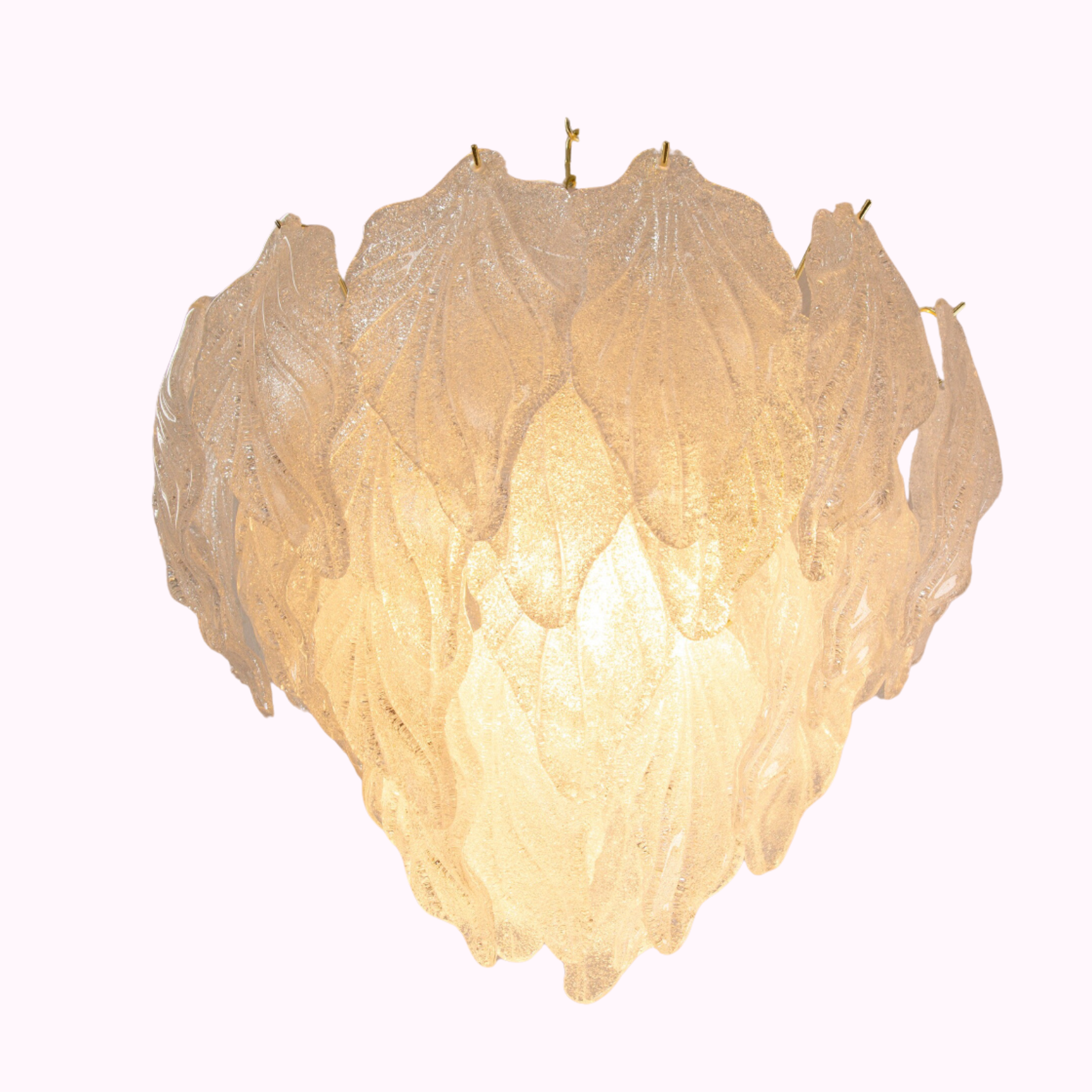 Luxury Italian Murano glass chandelier