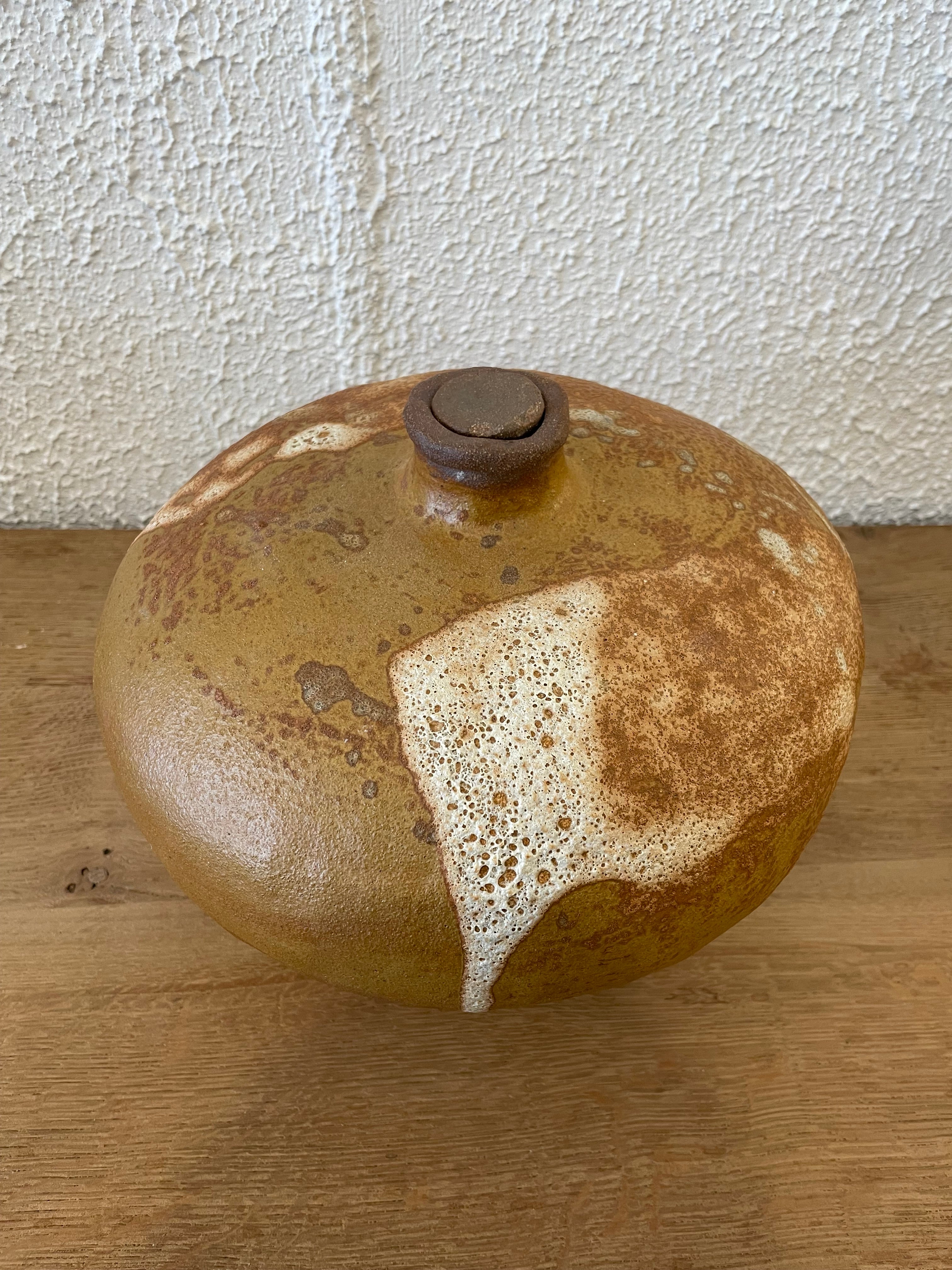 Contemporary Australian ceramic art stoneware Magma glaze