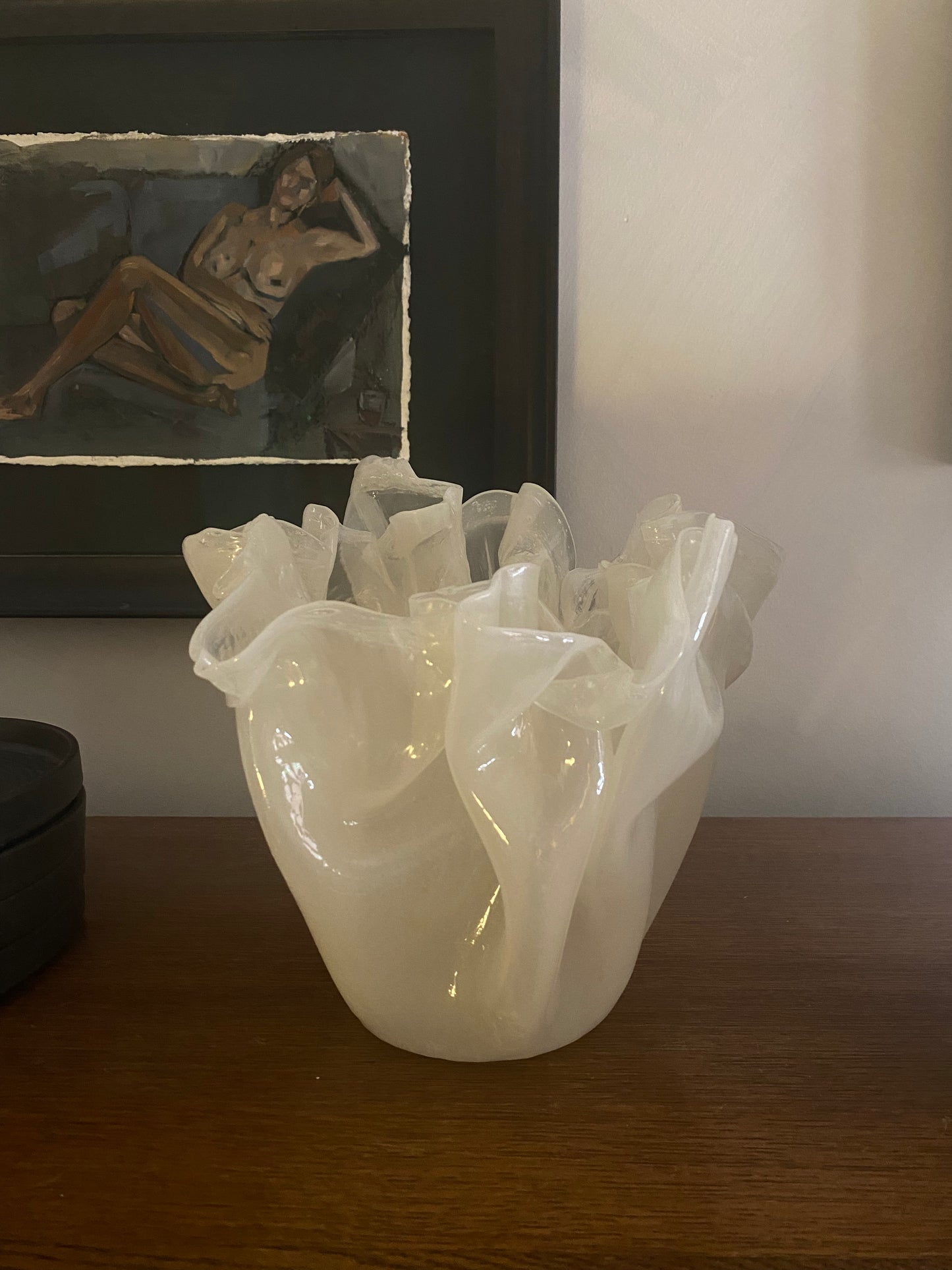 Medium Cream Sascha Anthony Vase