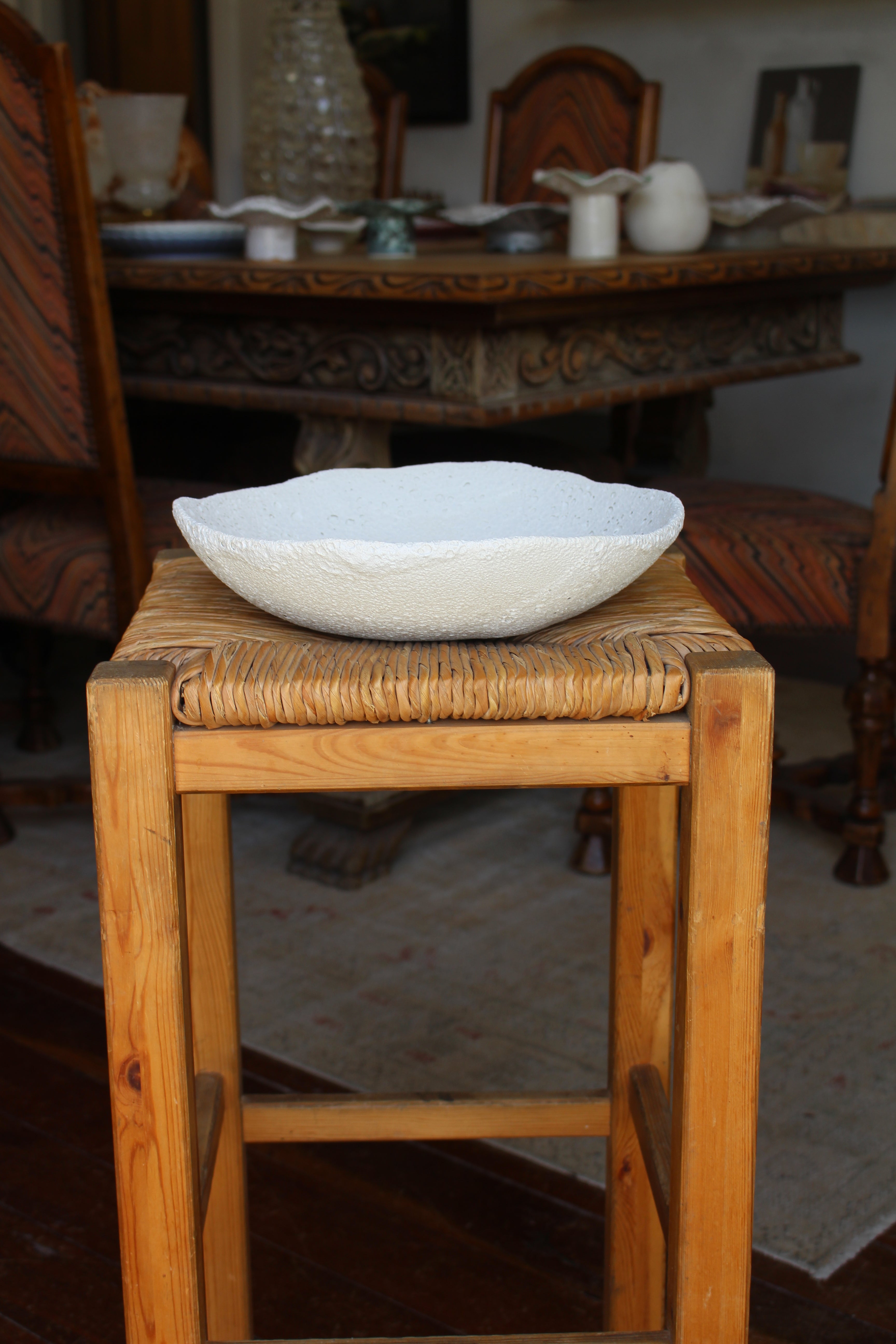 Handcrafted Stoneware Bowl by Rebekah Clark