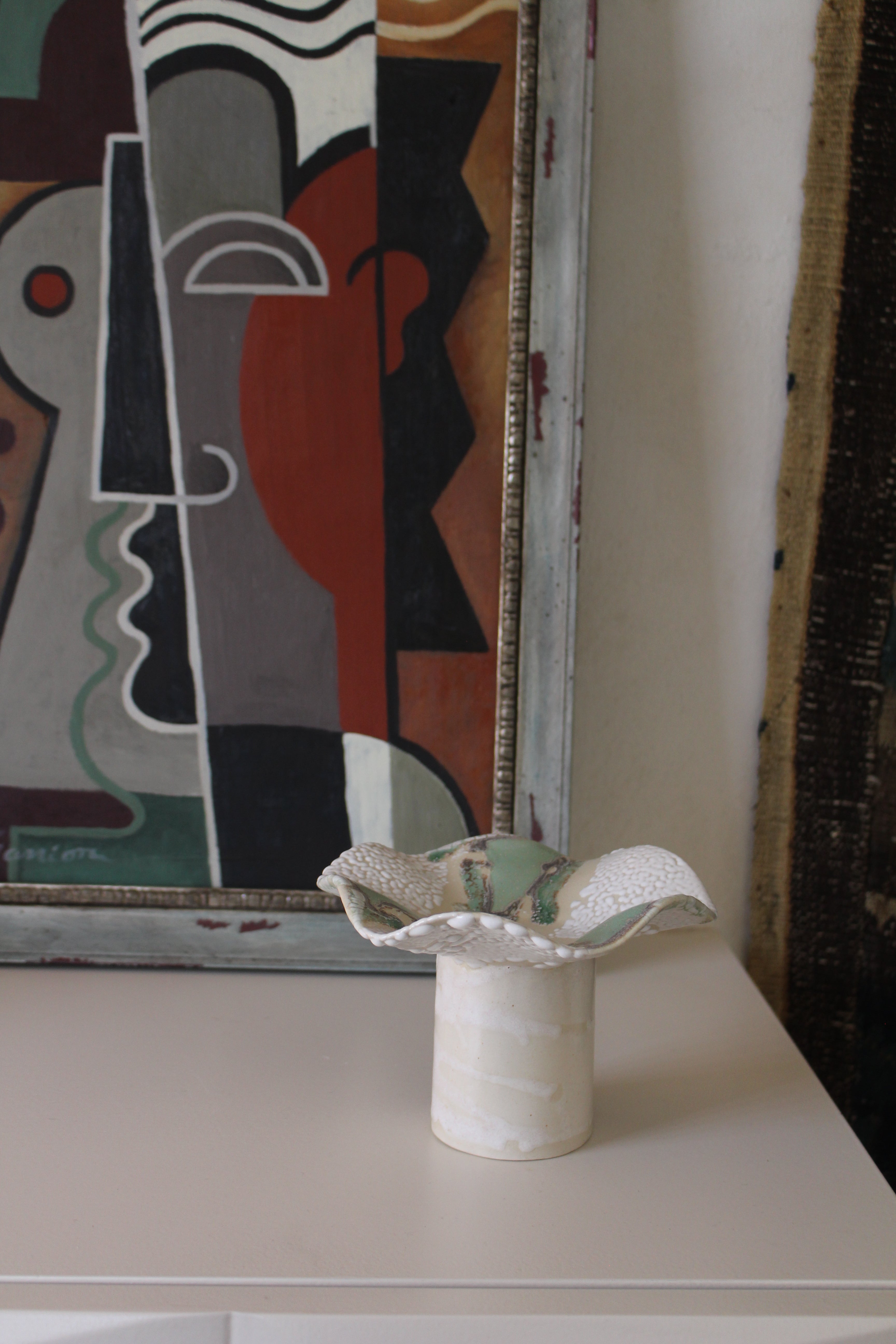 'Stingrays' Stoneware Ceramic by Rebekah Clark