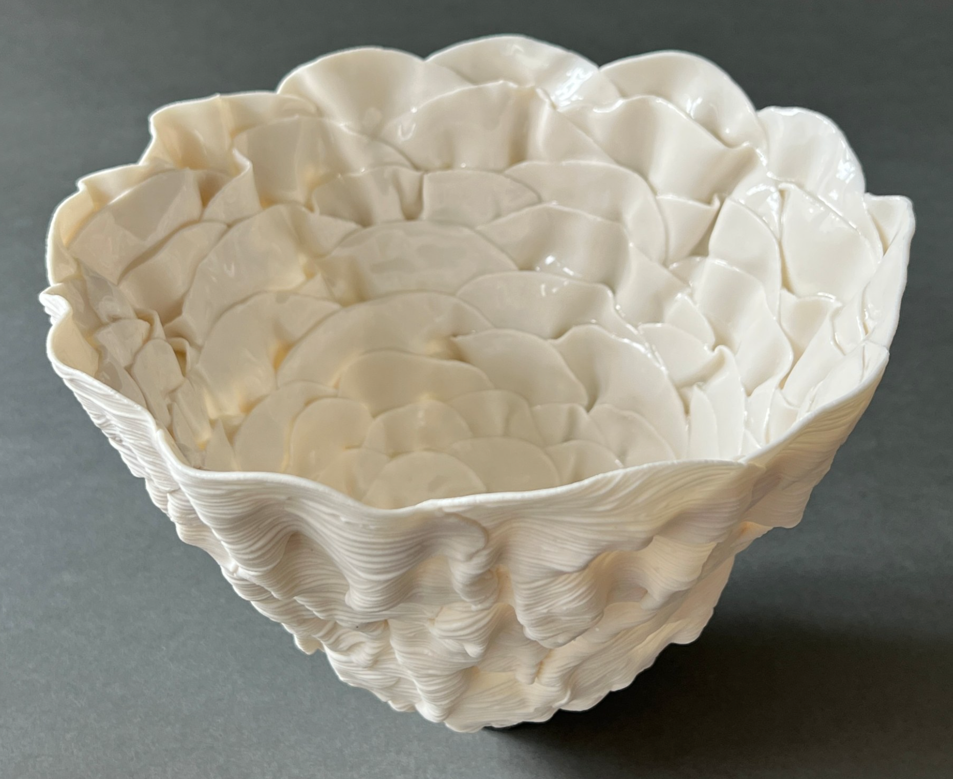 Contemporary ceramic vessel, 23cm, by Leah Kaplan