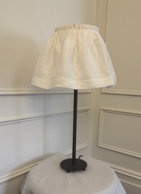 Designer lamp shade for compatible lamp structure