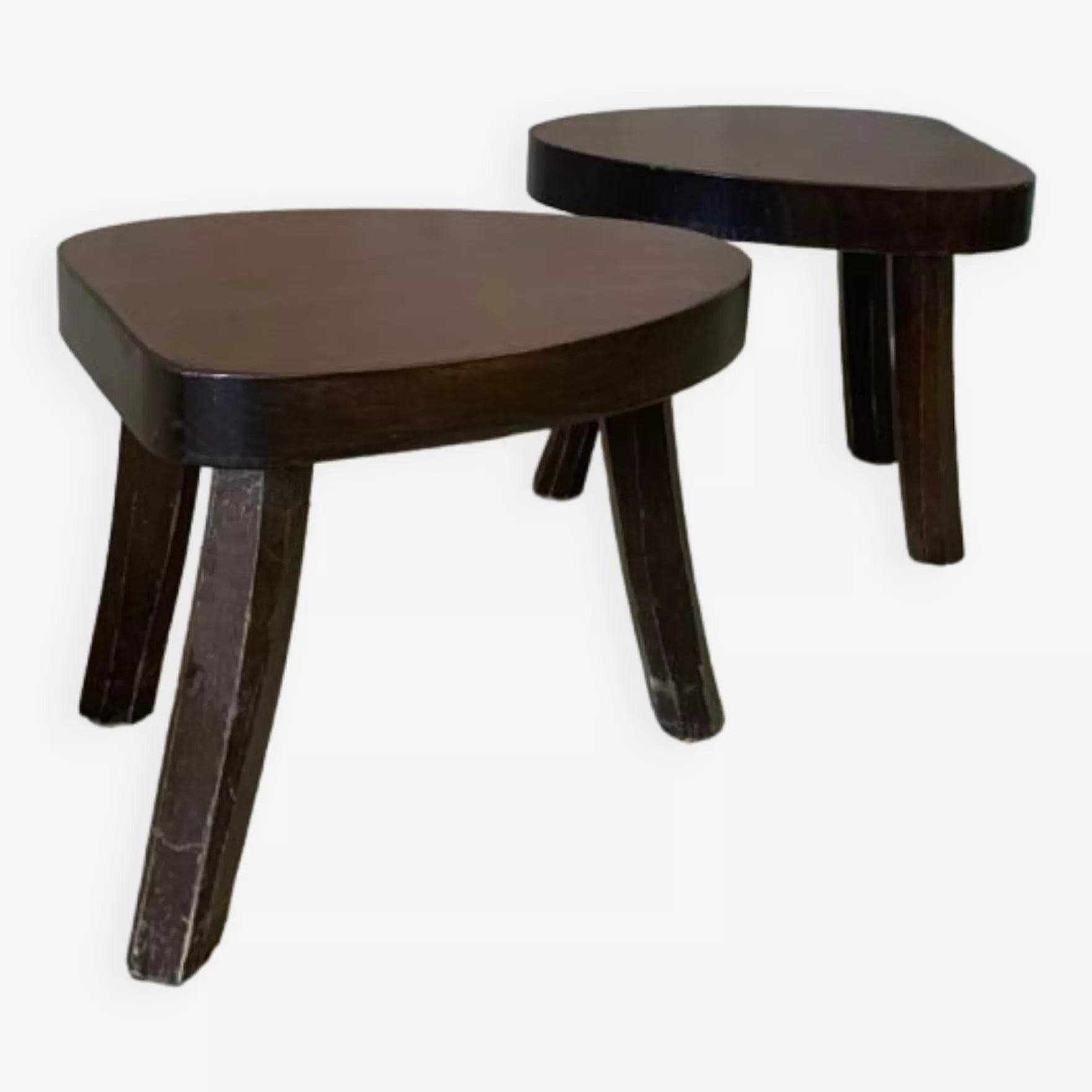 Vintage French minimalist stool