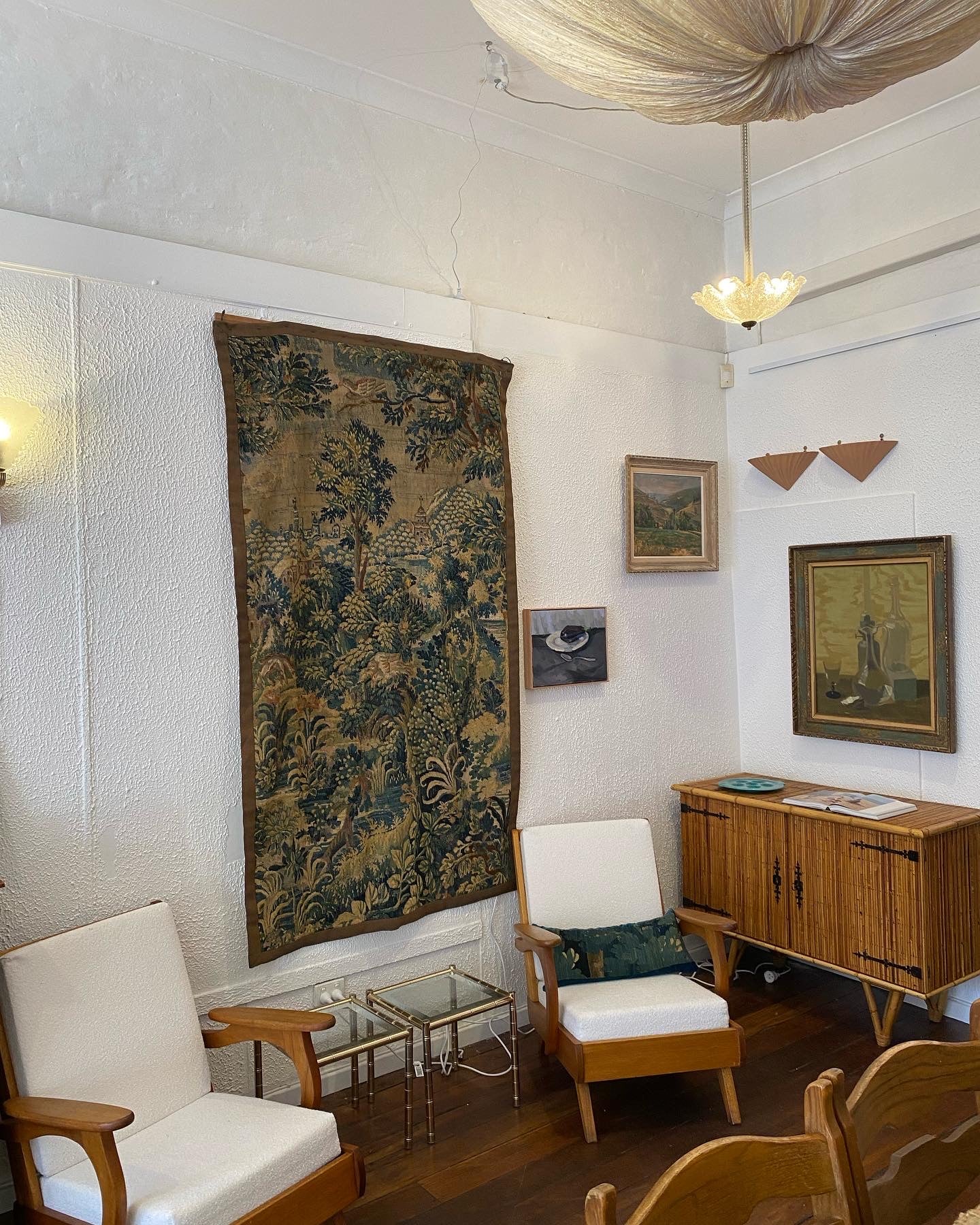 1940s Barovier & Toso Murano glass pendant