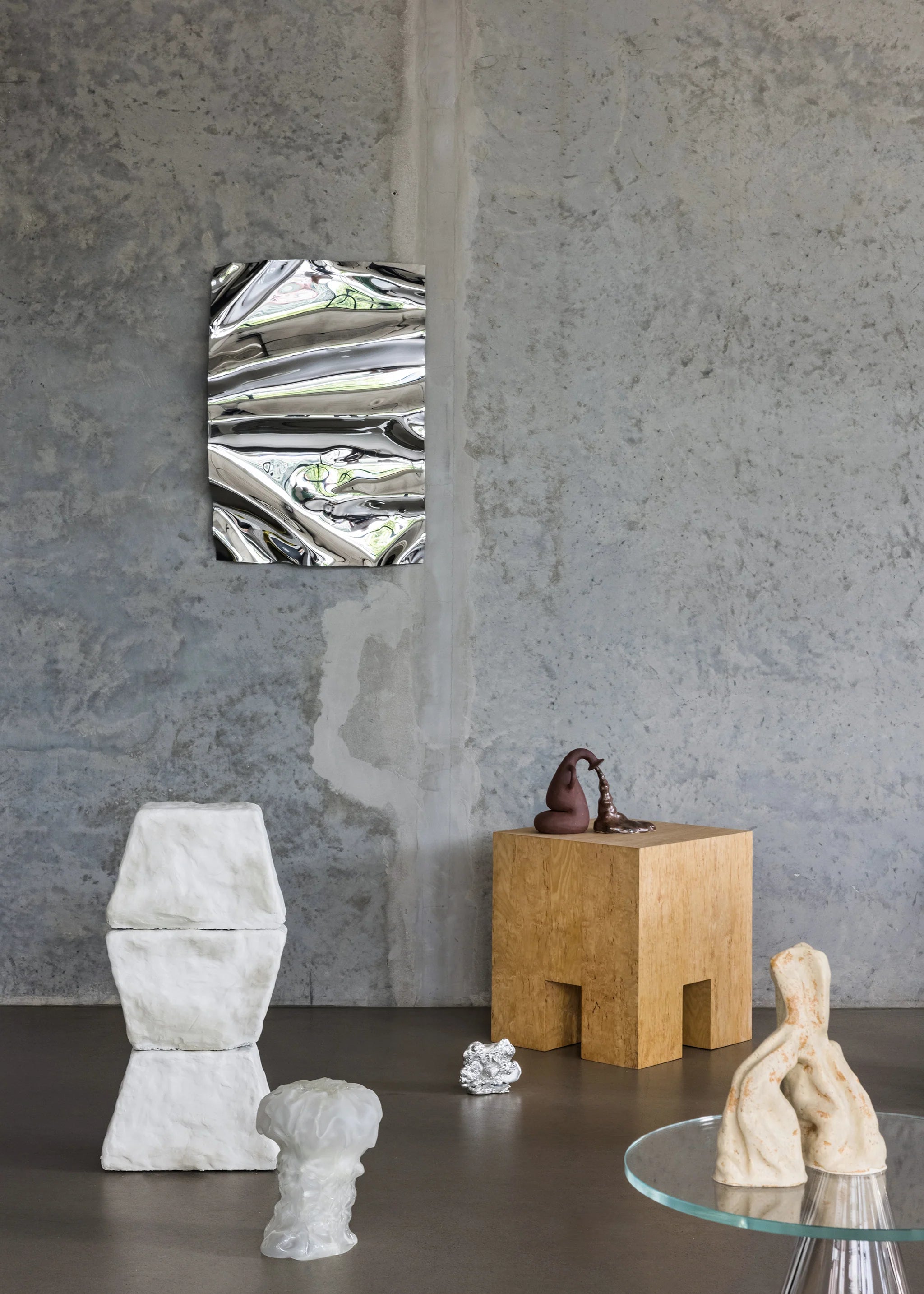 Psychedelic mirror by Caia Leifsdotter