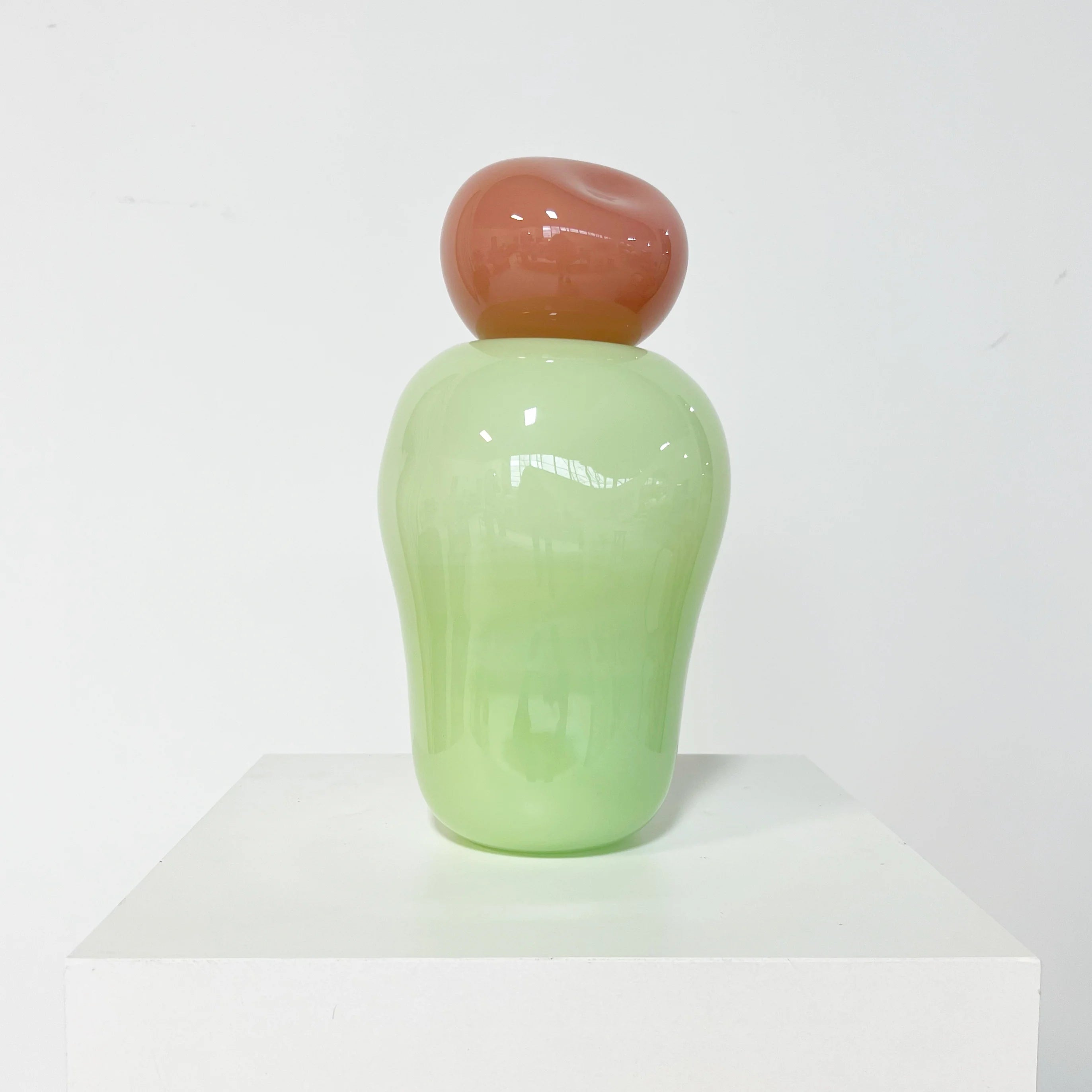 Hand-blown glass sculpture by Helle Mardahl