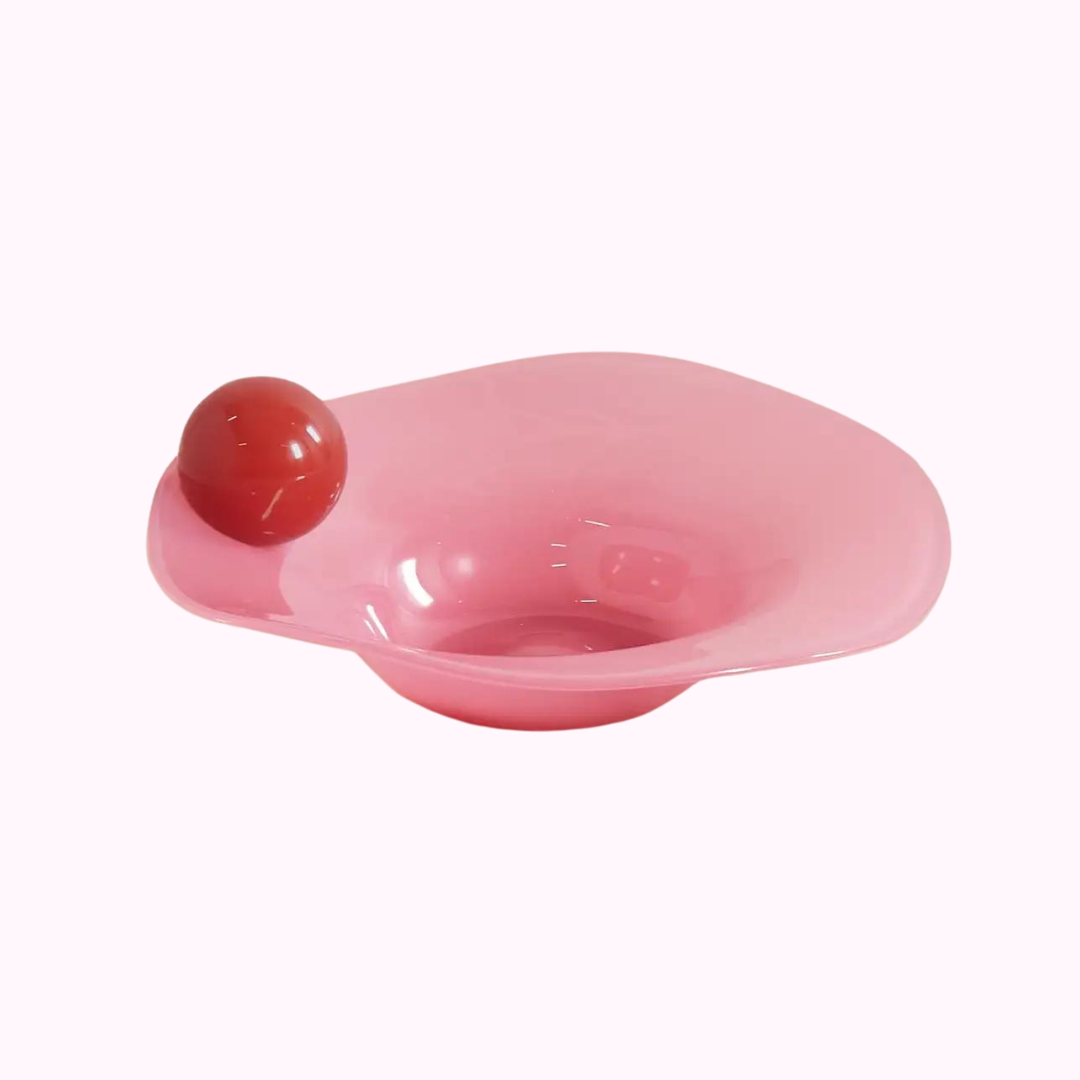 Helle Mardahl Bon Bon Breakfast in chilli pink and red