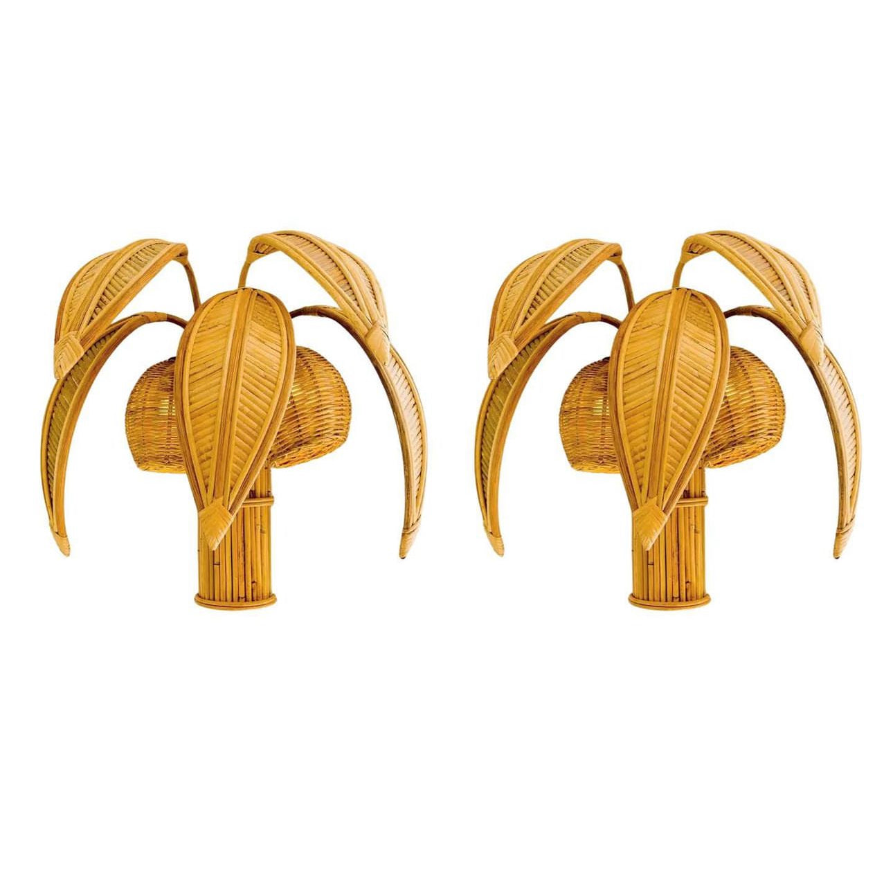 Gorgeous pair of vintage Mario Torres Lopez sconces