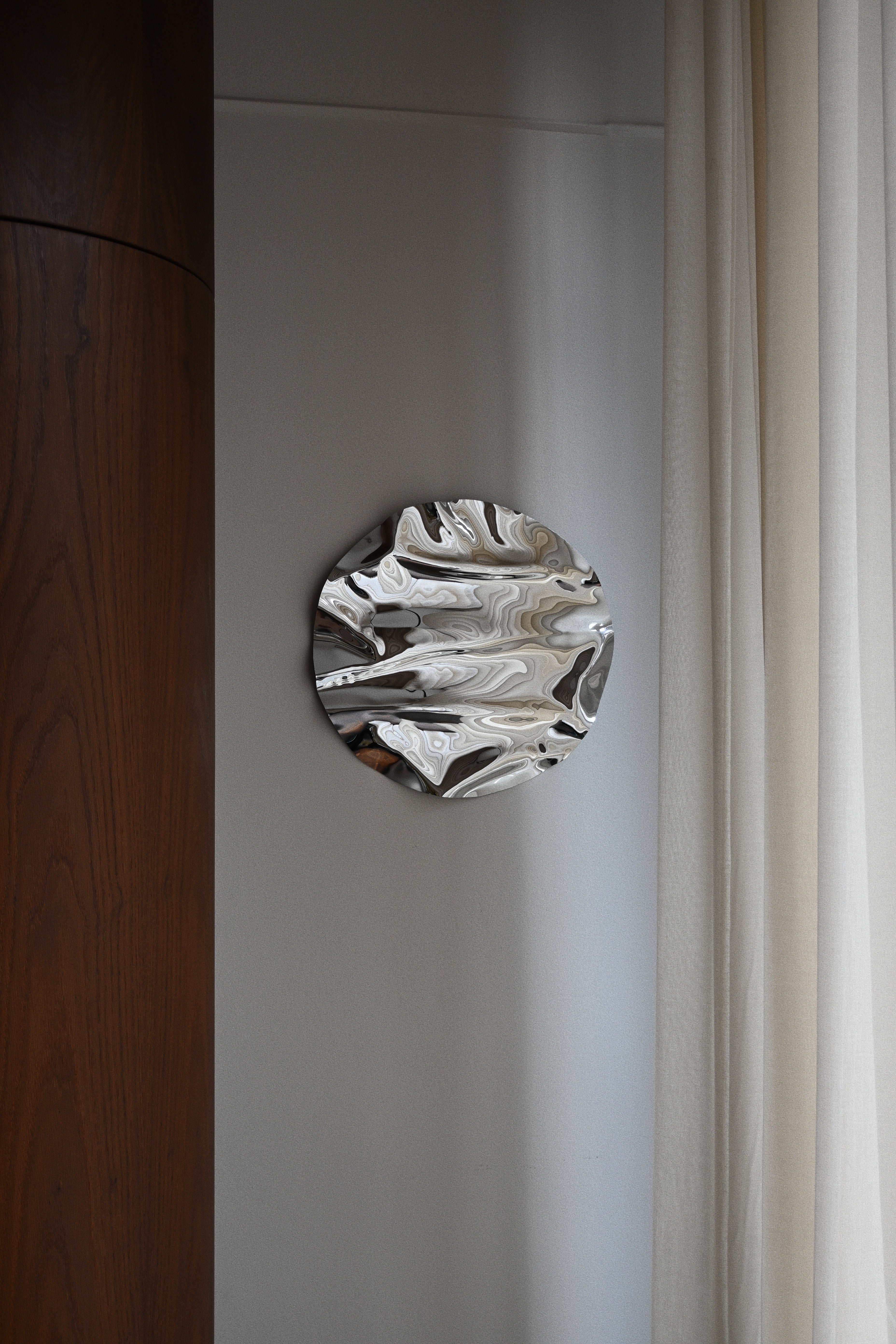 Psychedelic Mirror by Caia Leifsdotter – Scandinavian Shape-Shifting Art