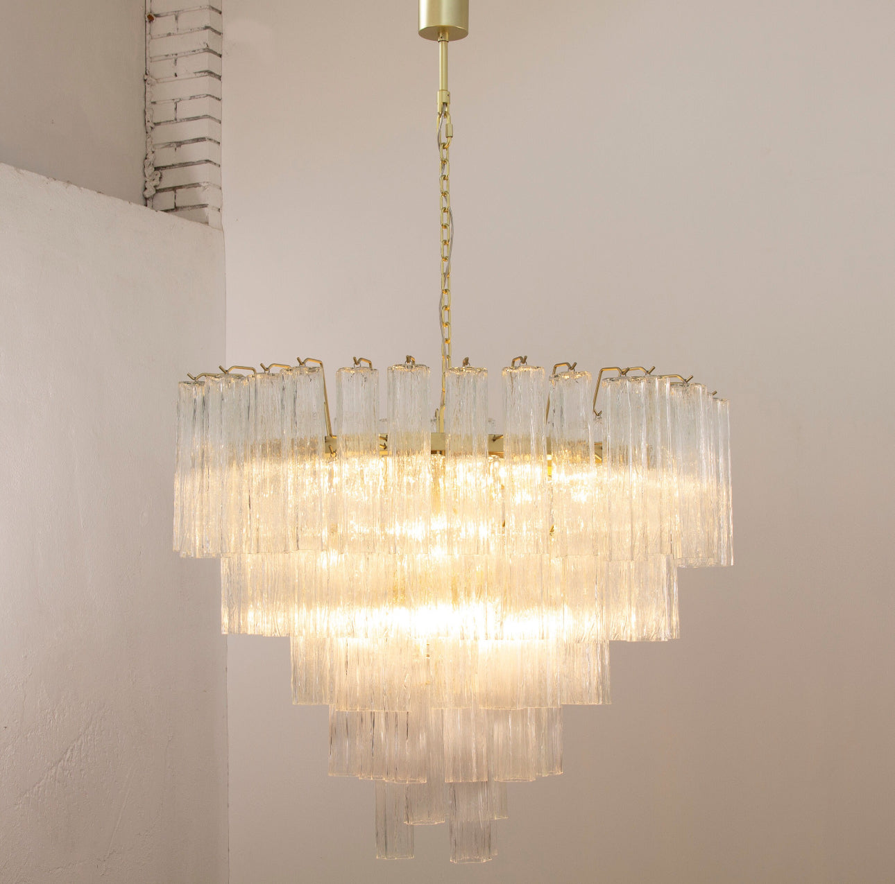 Large Tronchi Suspension Chandelier POA