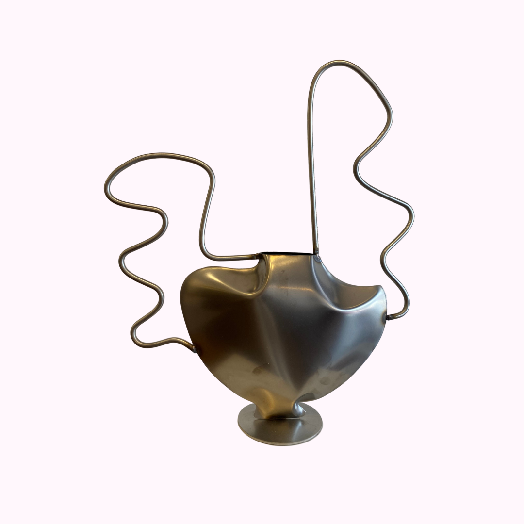 'Steel Vase IV' by Duzi Objects