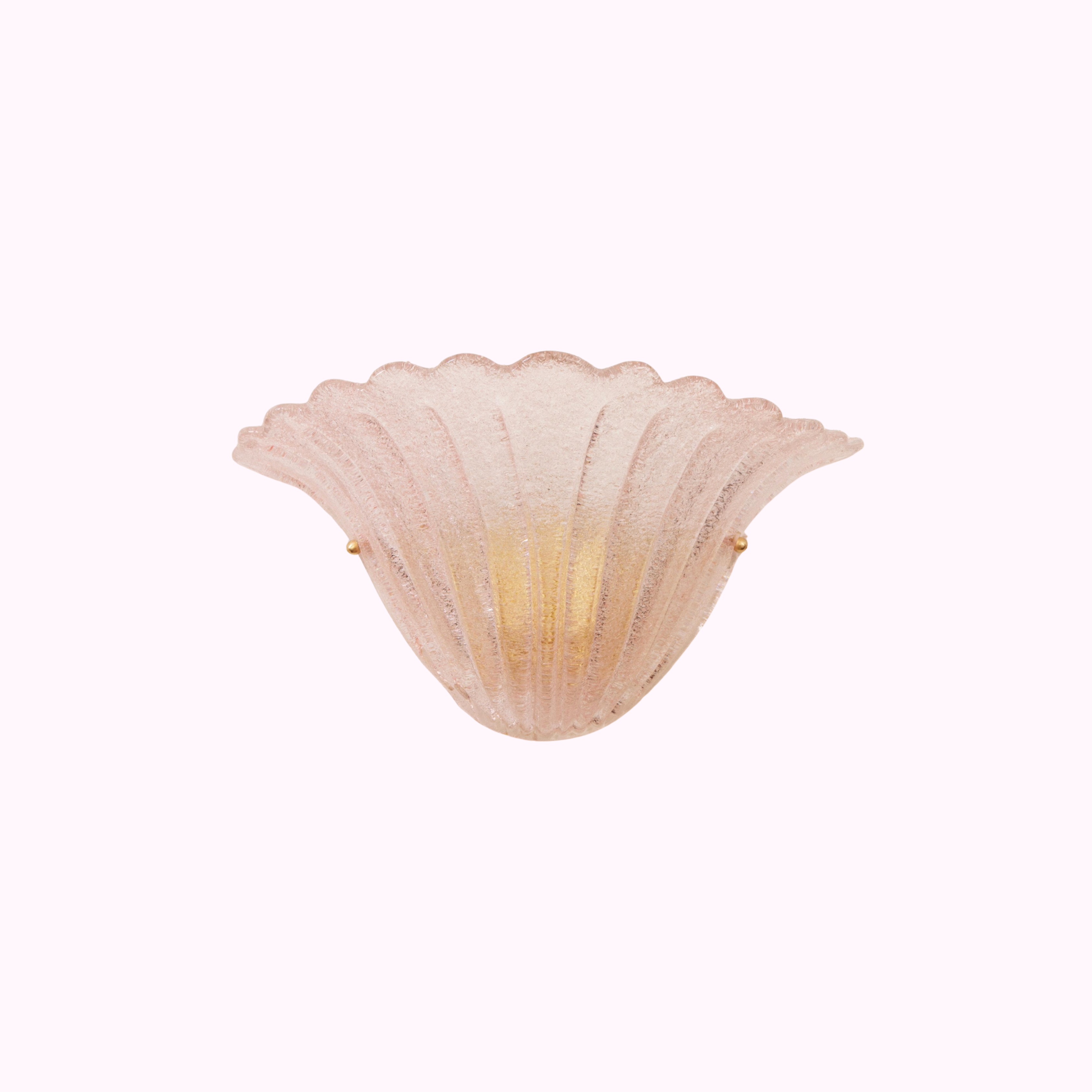 Elegant Murano Glass Wall Sconce