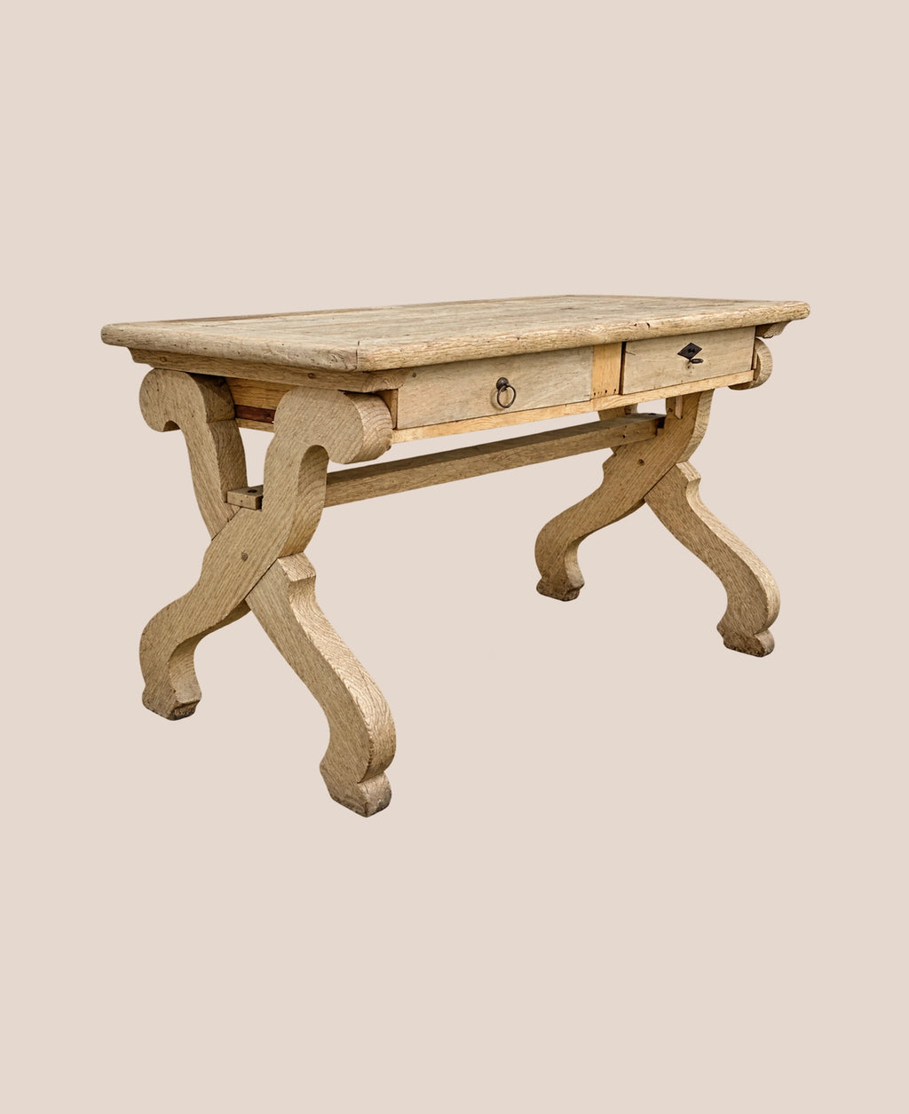 1900s-parisian-french-oak-desk-or-entry-table-with-lyre-legs