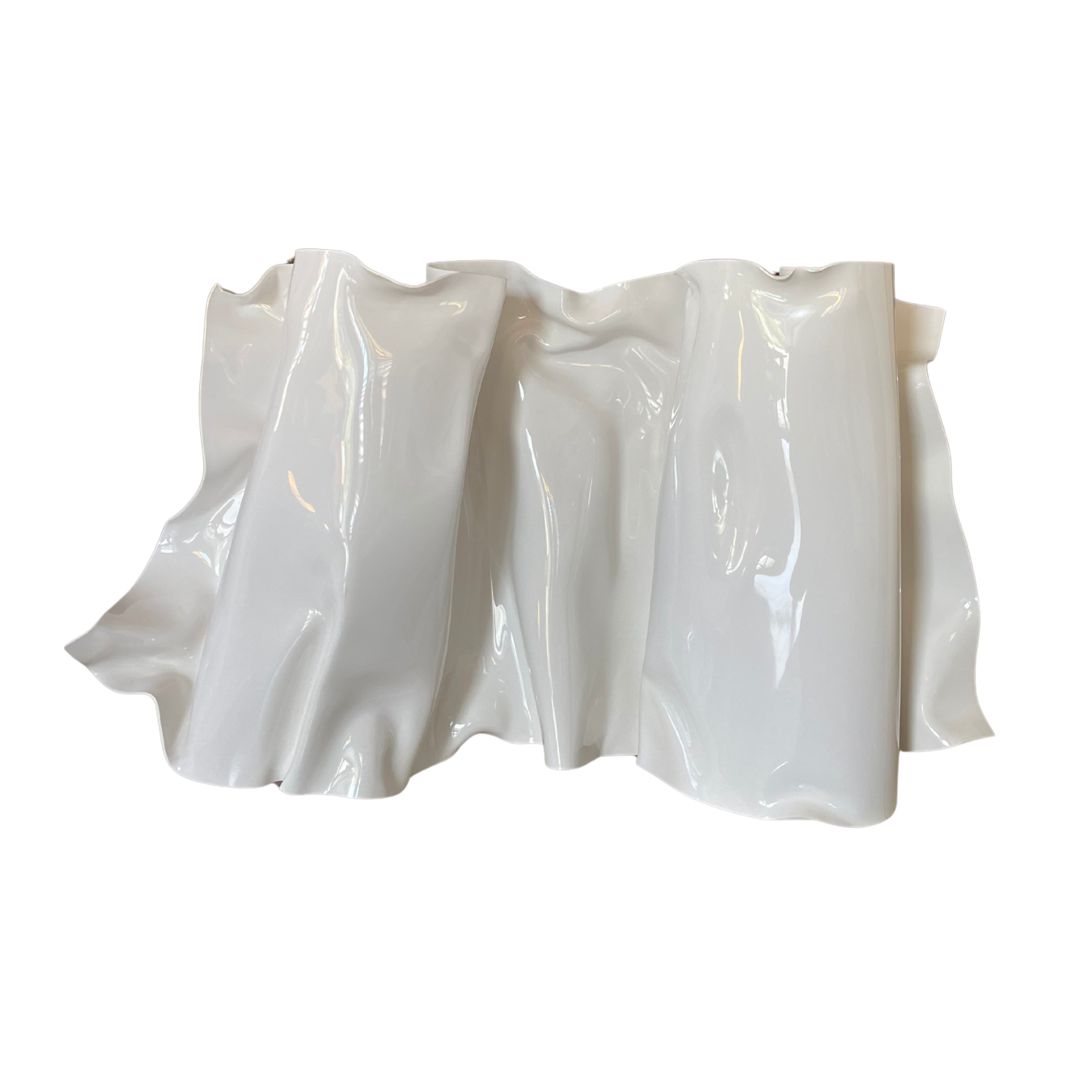 'Snow Drift' Resin Sculpture by Mariel