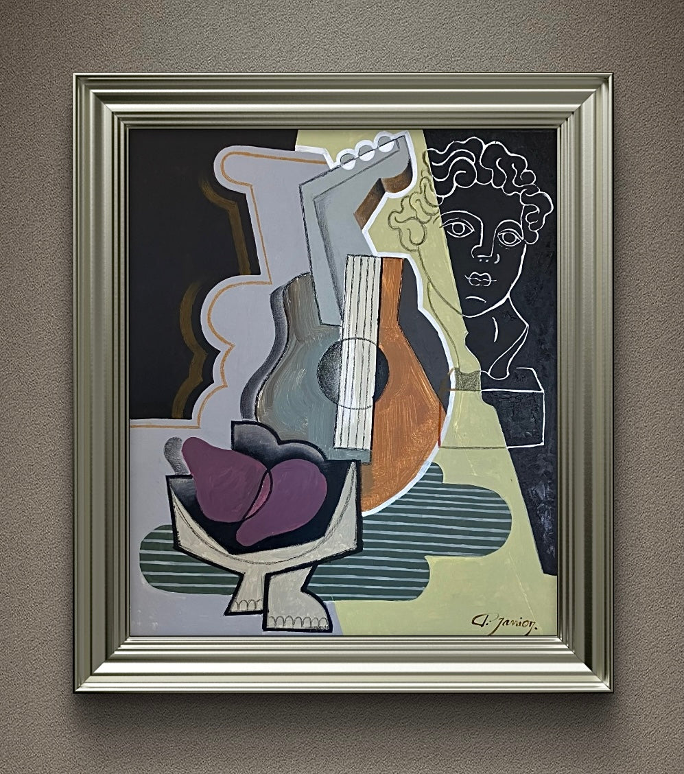 “Buste et Guitare” by Pascal Jarrion