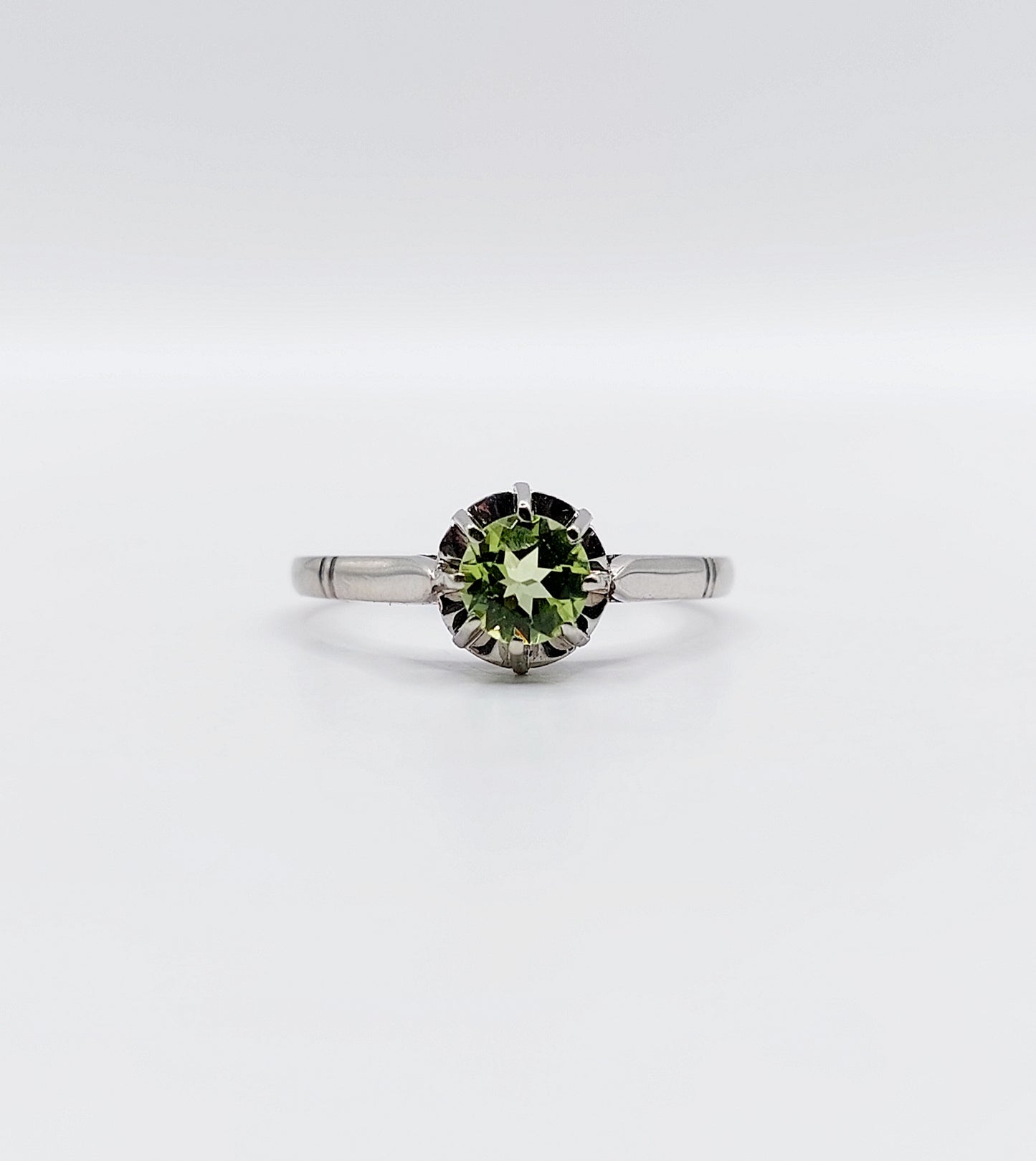 French Art Deco Solitaire Ring