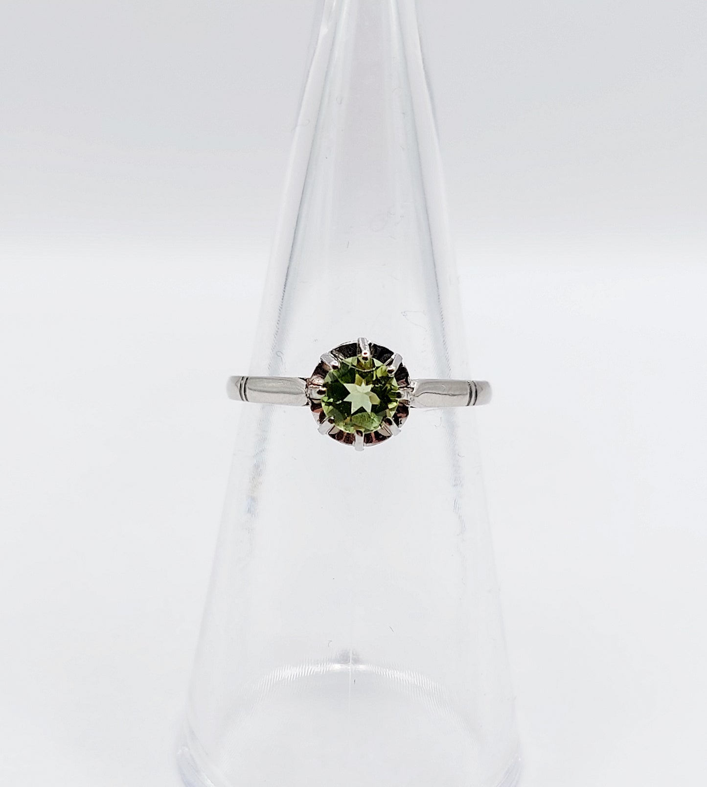 French Art Deco Solitaire Ring