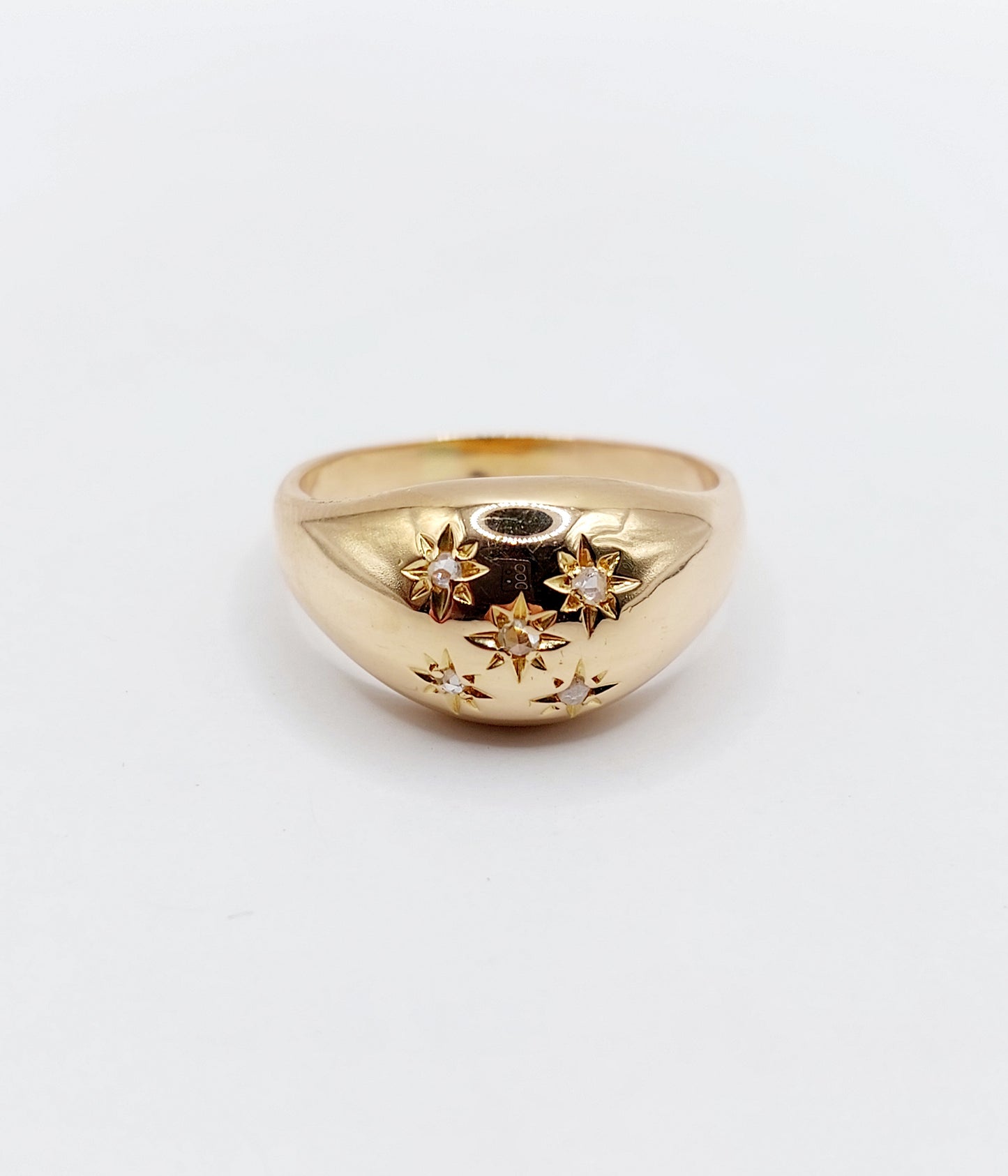 French Bombé Domed Ring