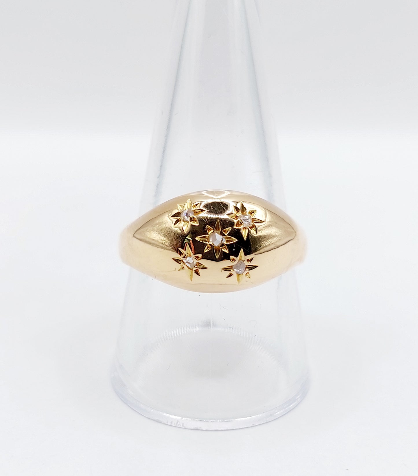 French Bombé Domed Ring