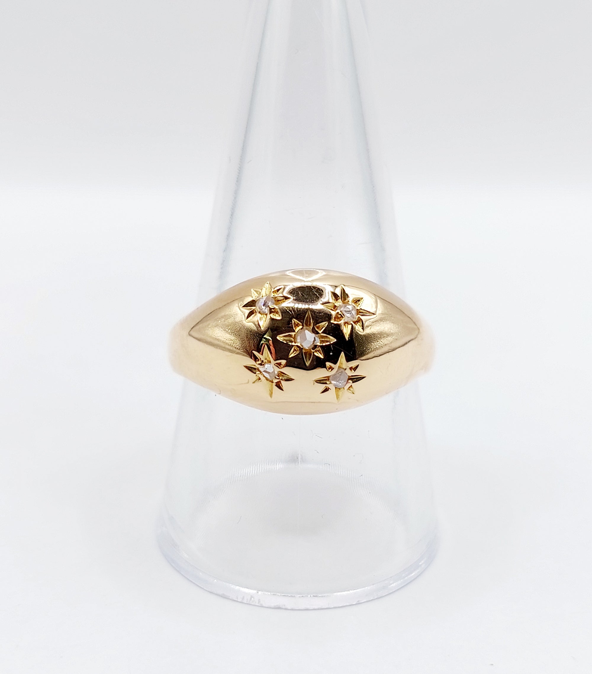 French Bombé Domed Ring