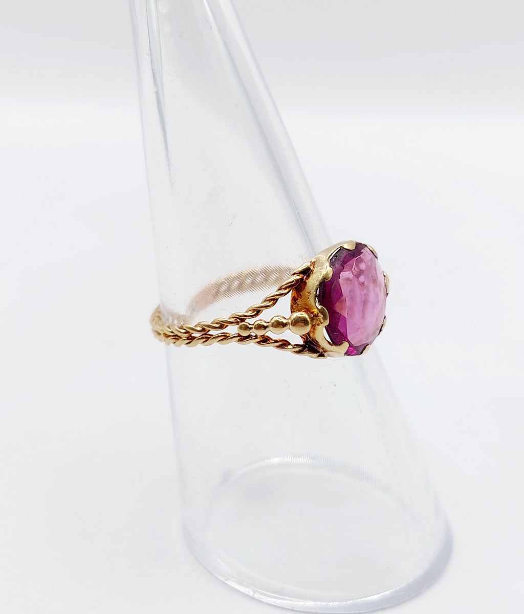 French Antique Marquise Ring