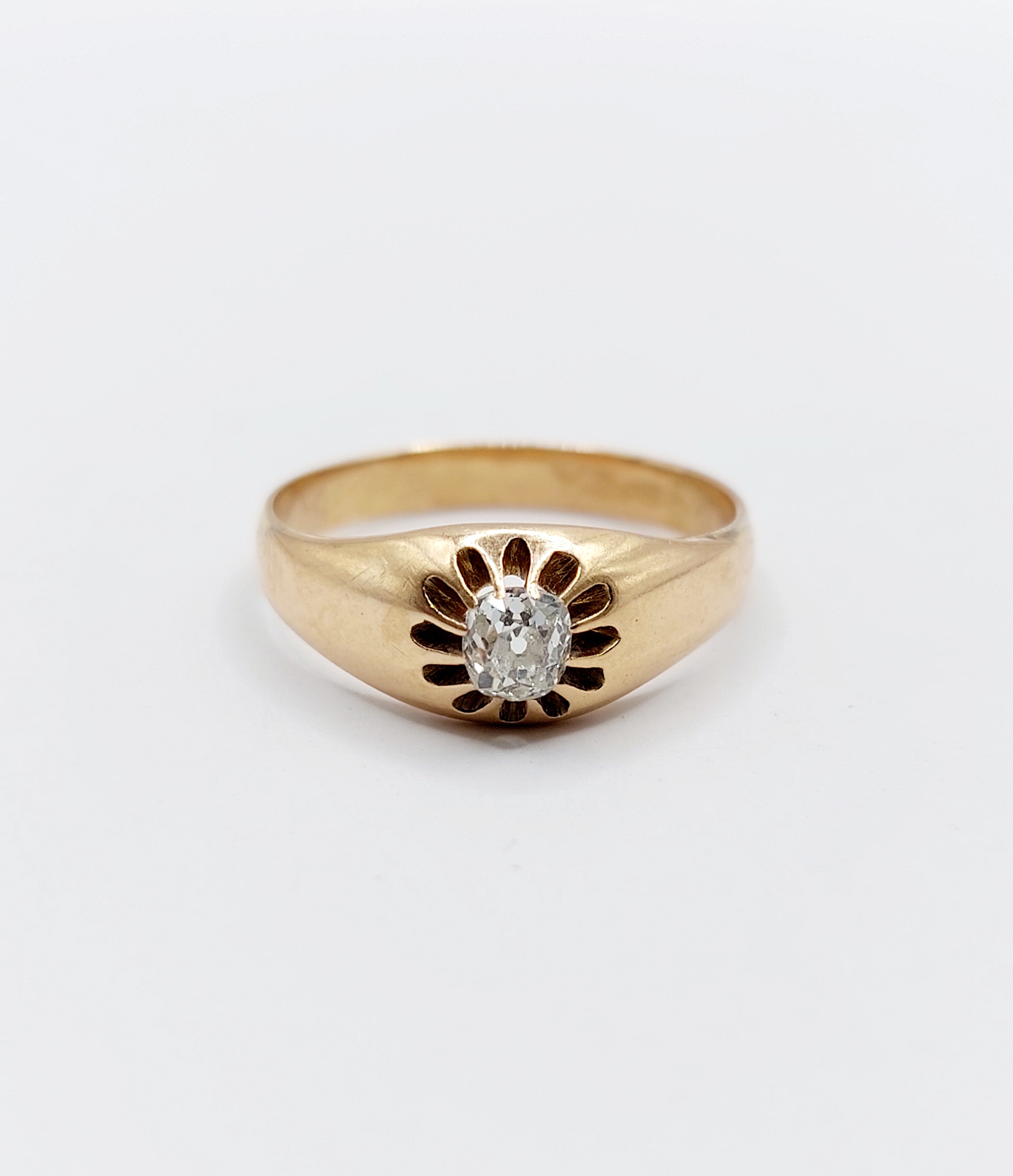 Antique Solitaire Diamond Ring