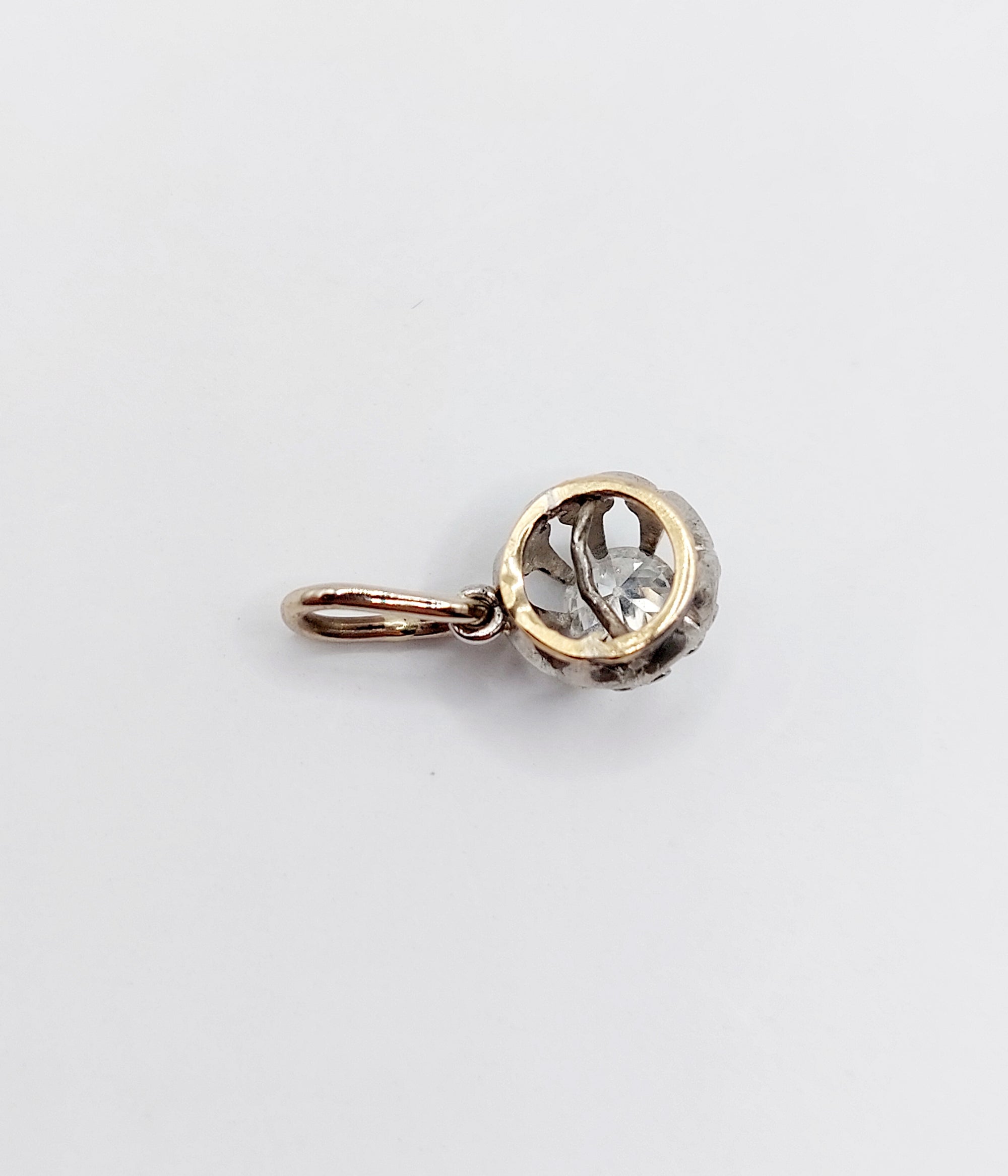 French Antique Diamond Pendant
