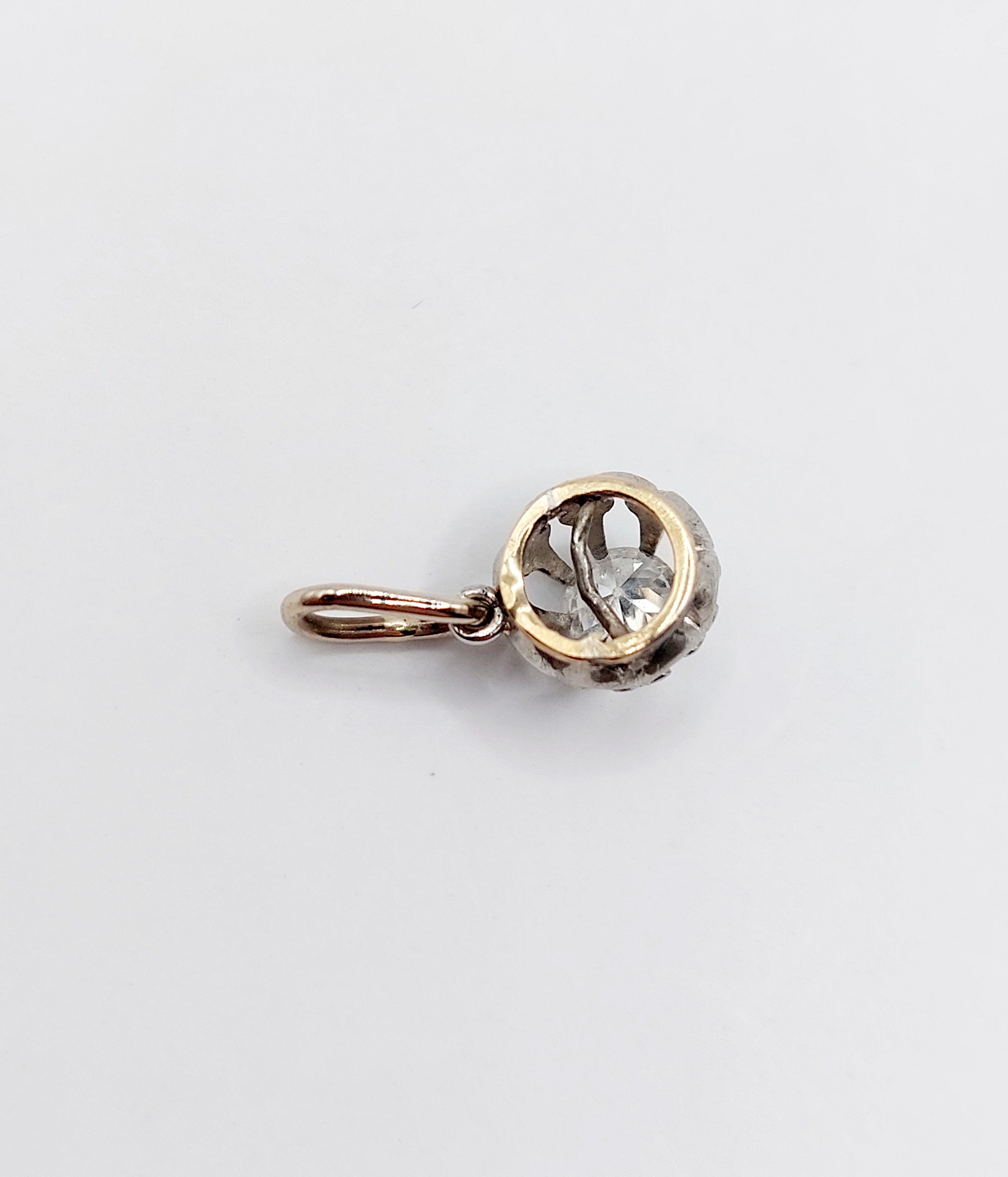 French Antique Diamond Pendant