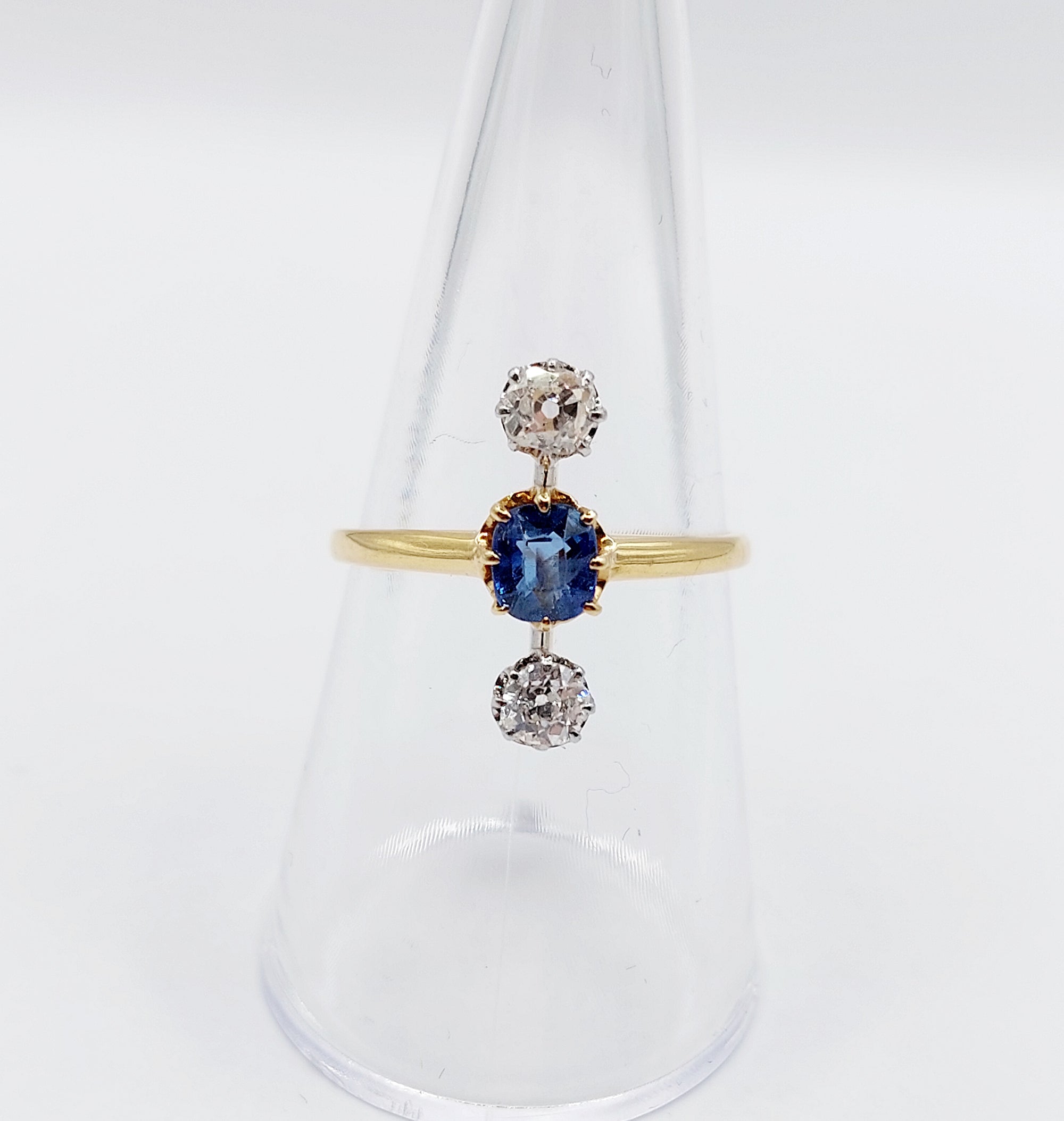 French Antique Diamond Duchess Ring